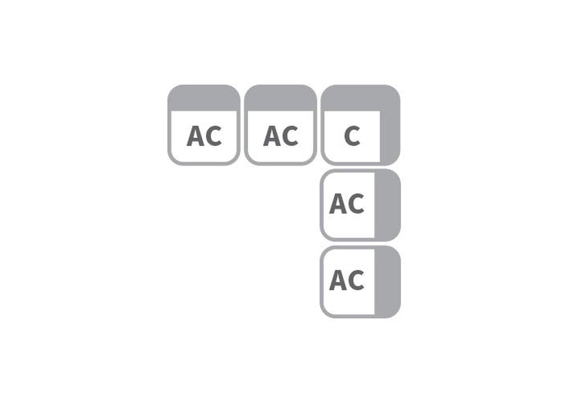 5 PC SET (4AC+CORNER) image 1
