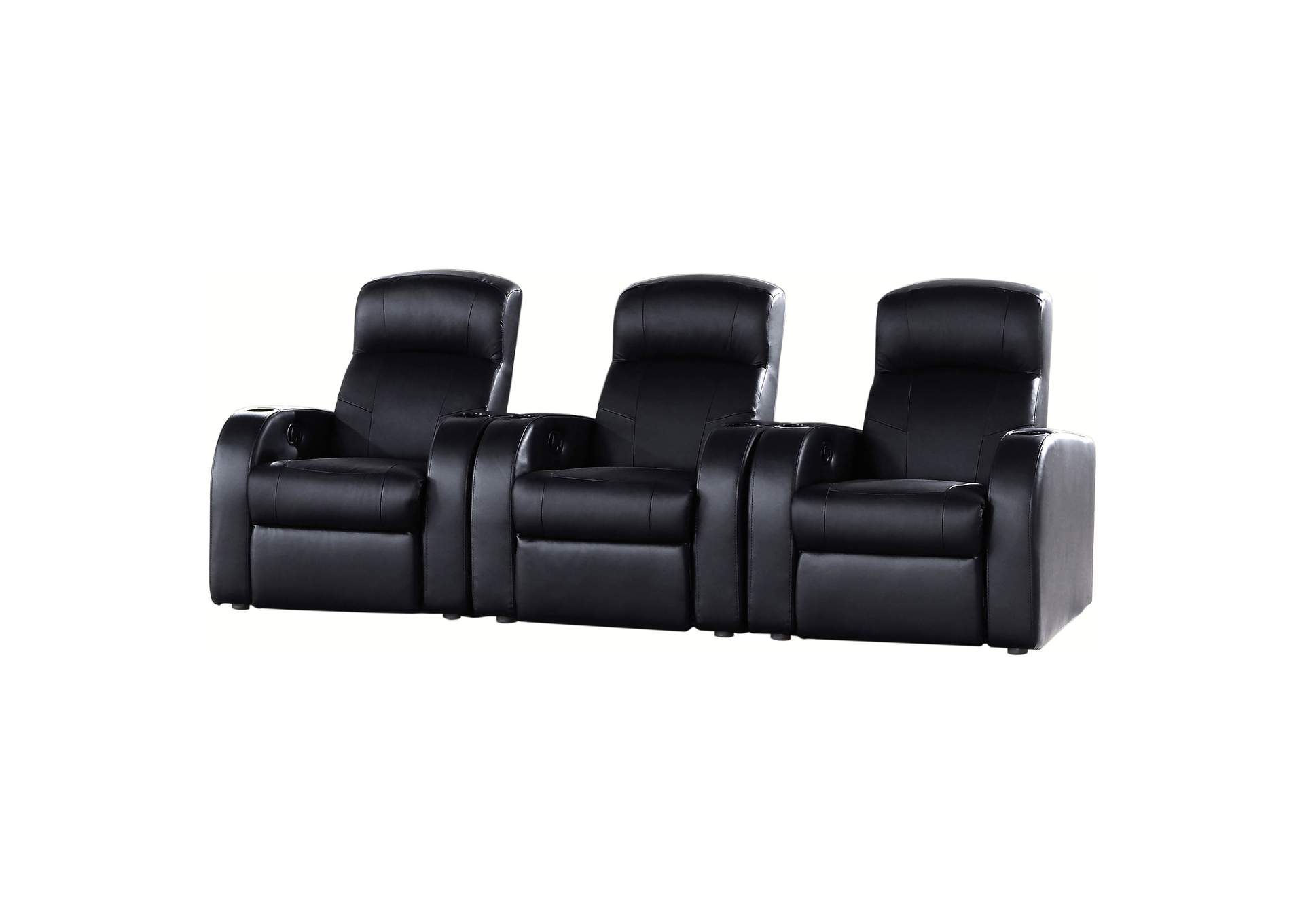 Cyrus 3-piece Upholstered Home Theater Seating