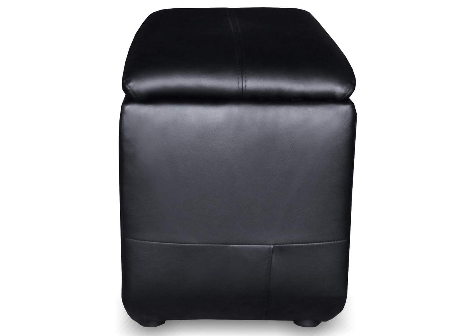 Cyrus Upholstered Recliner Living Room Set Black image 13
