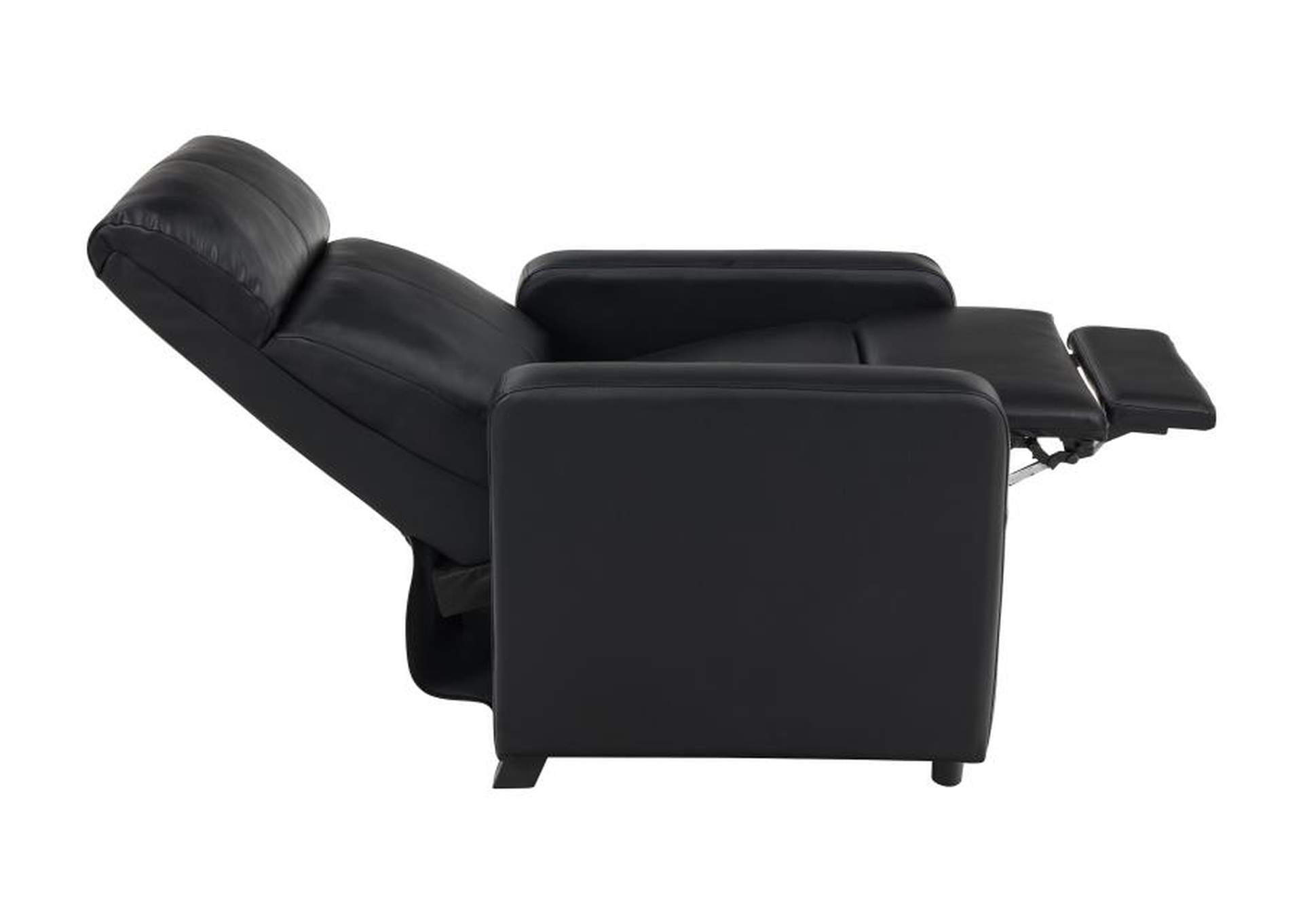 Toohey Upholstered Tufted Recliner Living Room Set Black image 10