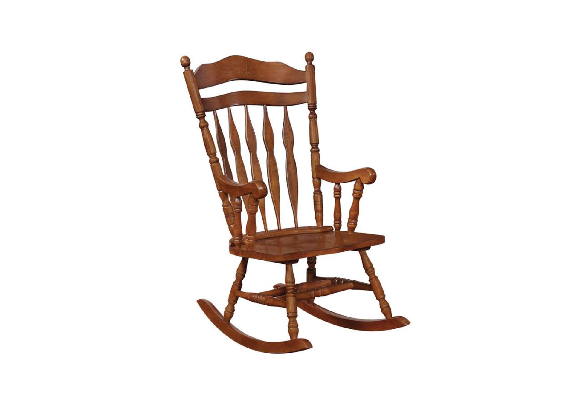 Windsor Rocking Chair Medium Brown image 1
