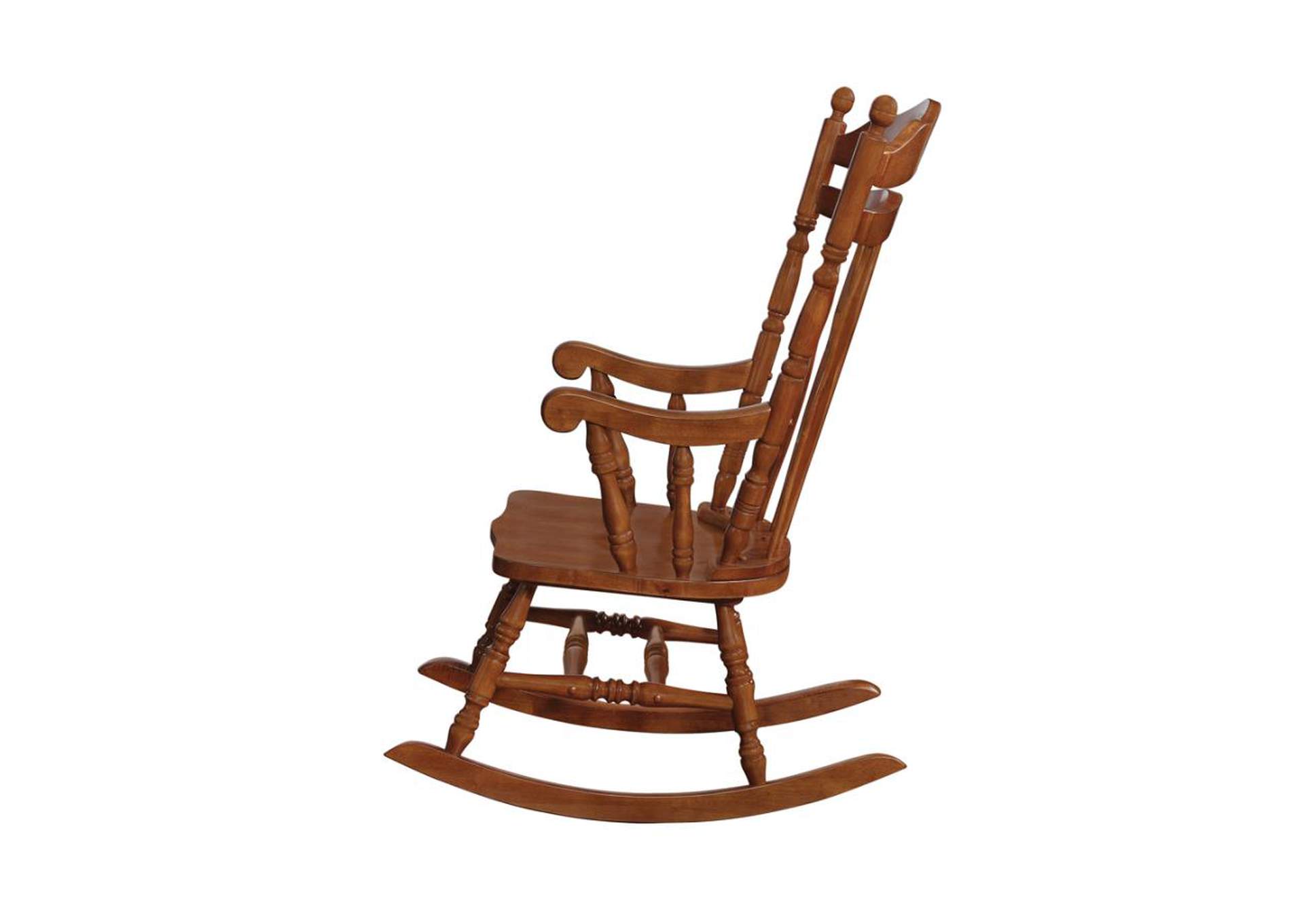 Windsor Rocking Chair Medium Brown image 4