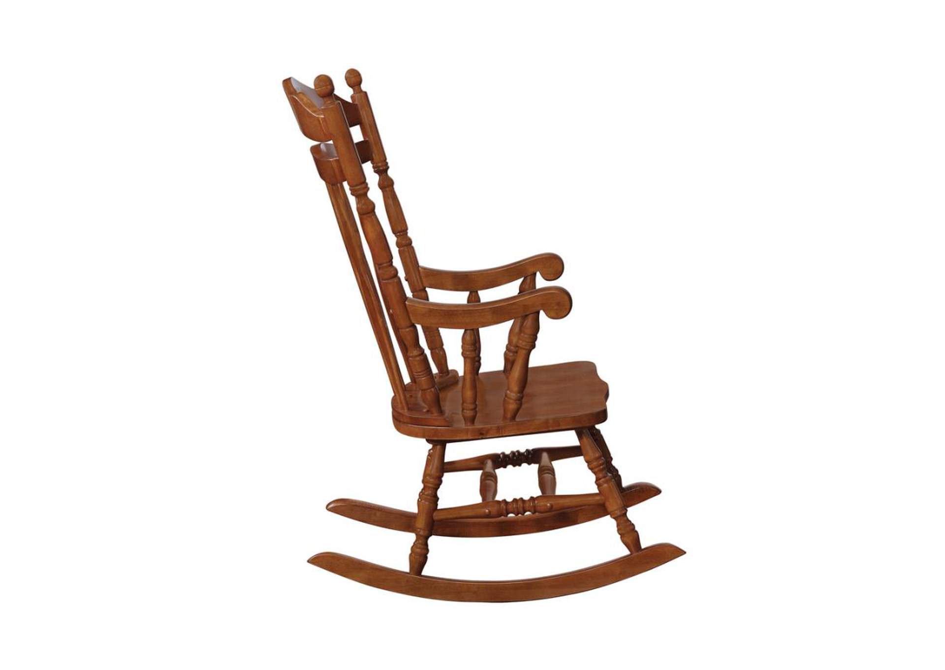 Windsor Rocking Chair Medium Brown image 6