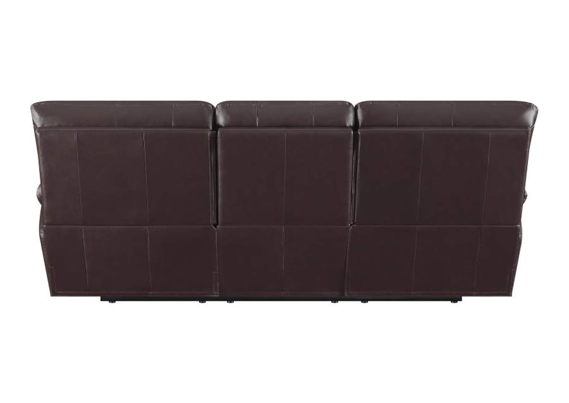 Clifford Upholstered Pillow Top Arm Living Room Set Chocolate Brown image 8