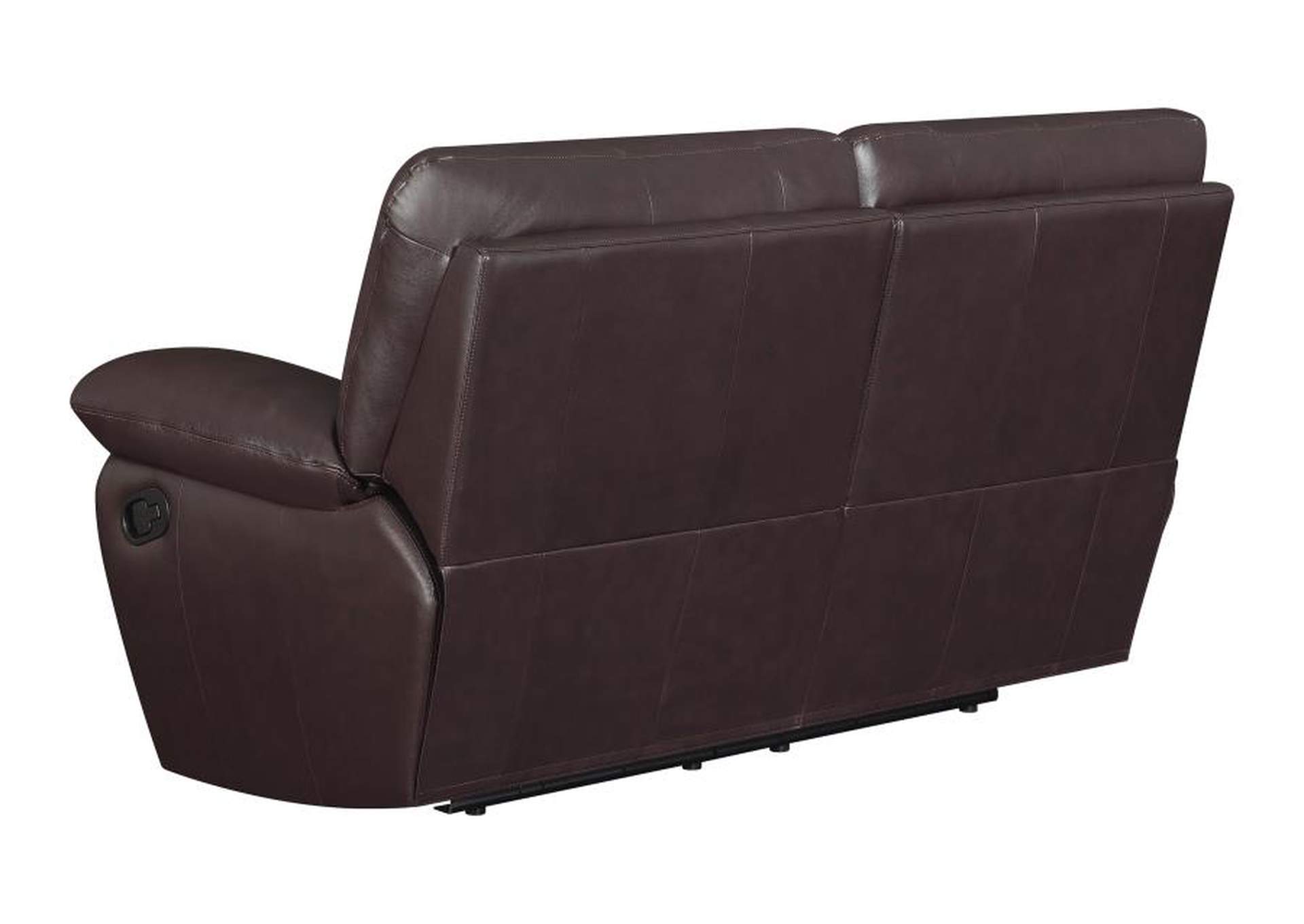 Clifford Upholstered Pillow Top Arm Living Room Set Chocolate Brown image 12