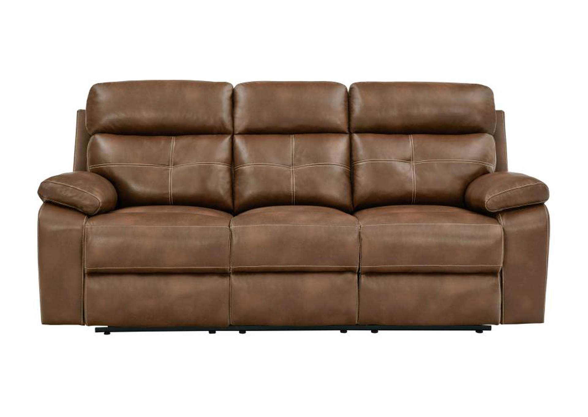 Damiano Upholstered Tufted Living Room Set Tri-tone Brown image 6