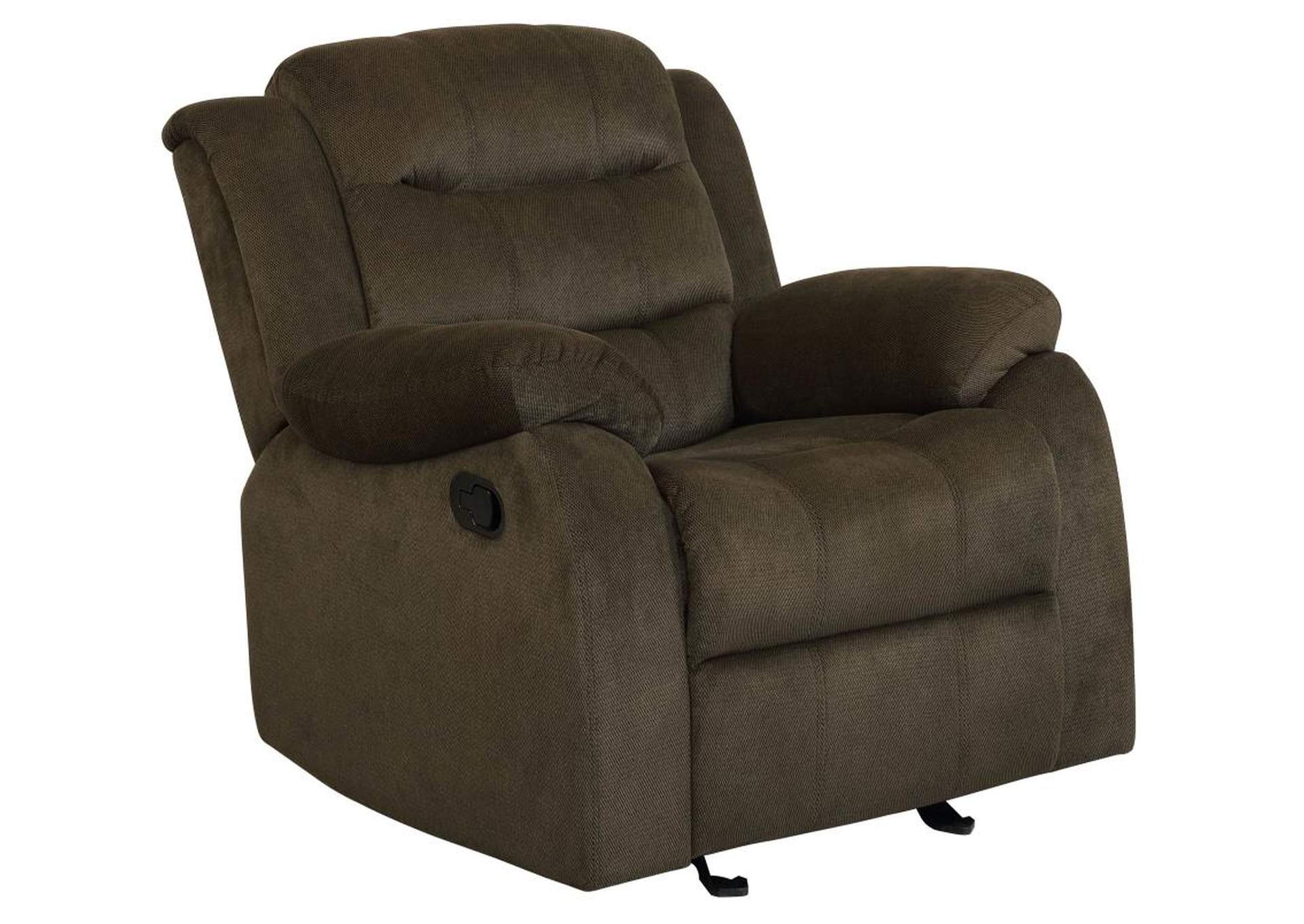Rodman Upholstered Tufted Living Room Set Olive Brown image 5