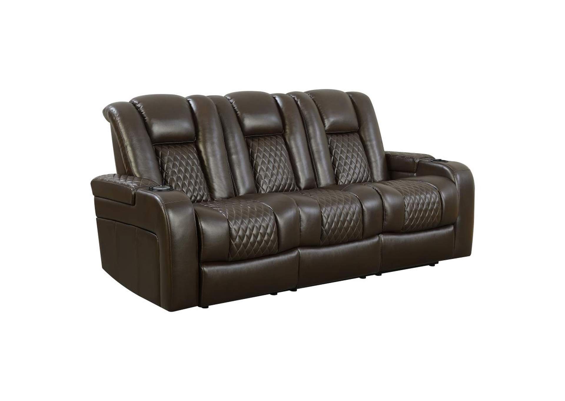 Delangelo Upholstered Tufted Living Room Set image 4