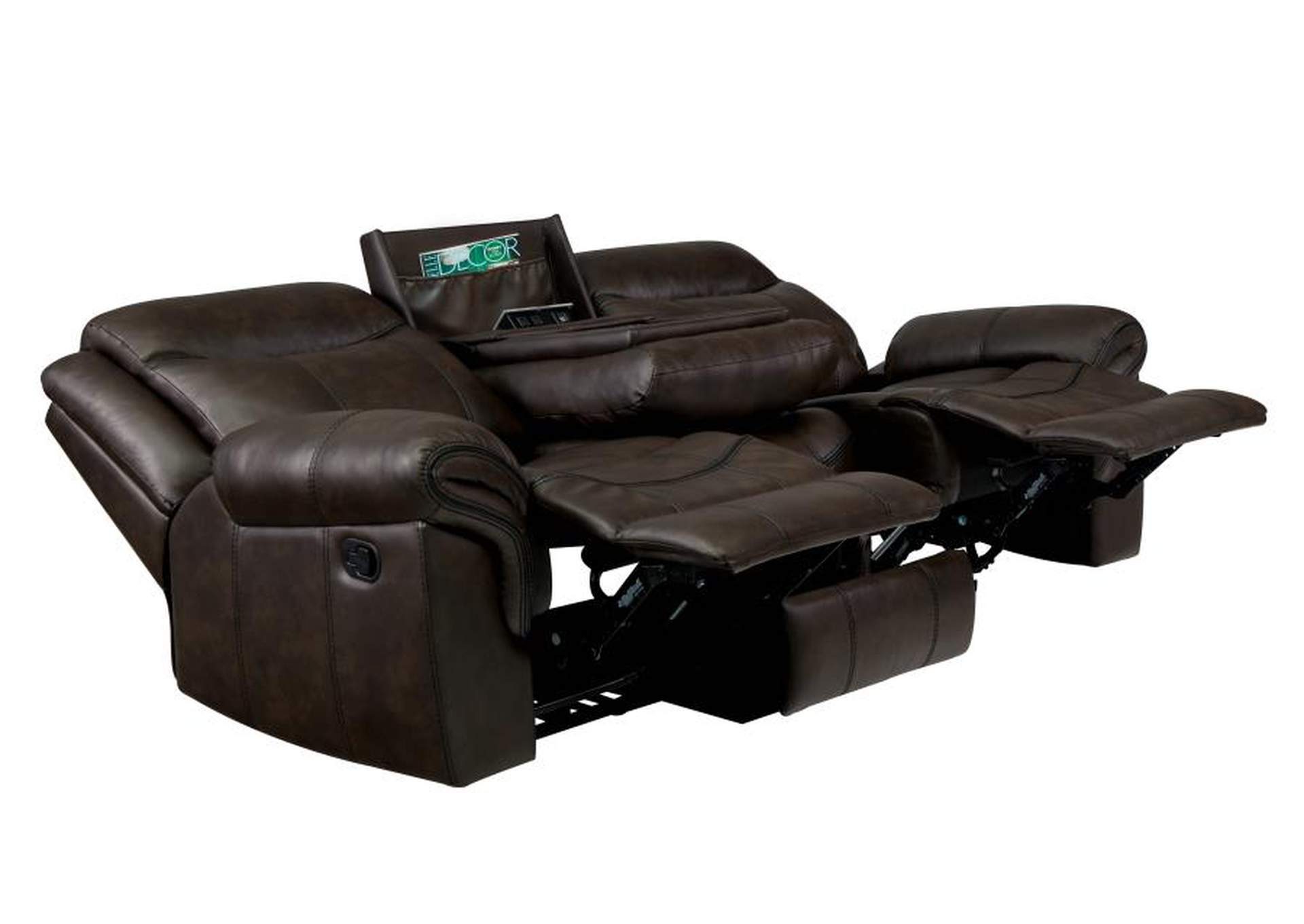 Sawyer Upholstered Tufted Living Room Set Cocoa Brown image 5