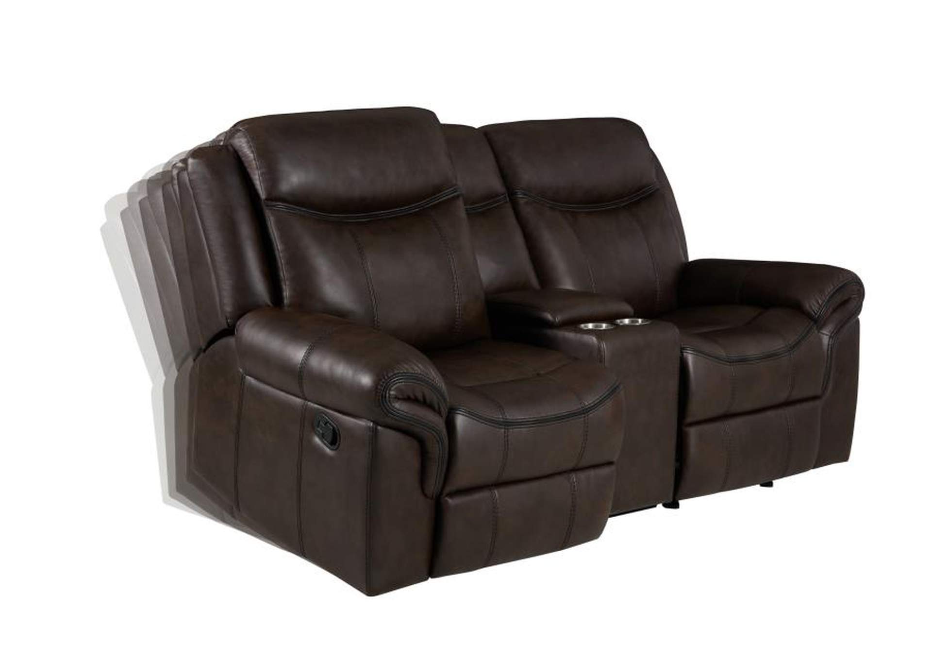 Sawyer Upholstered Tufted Living Room Set Cocoa Brown image 11