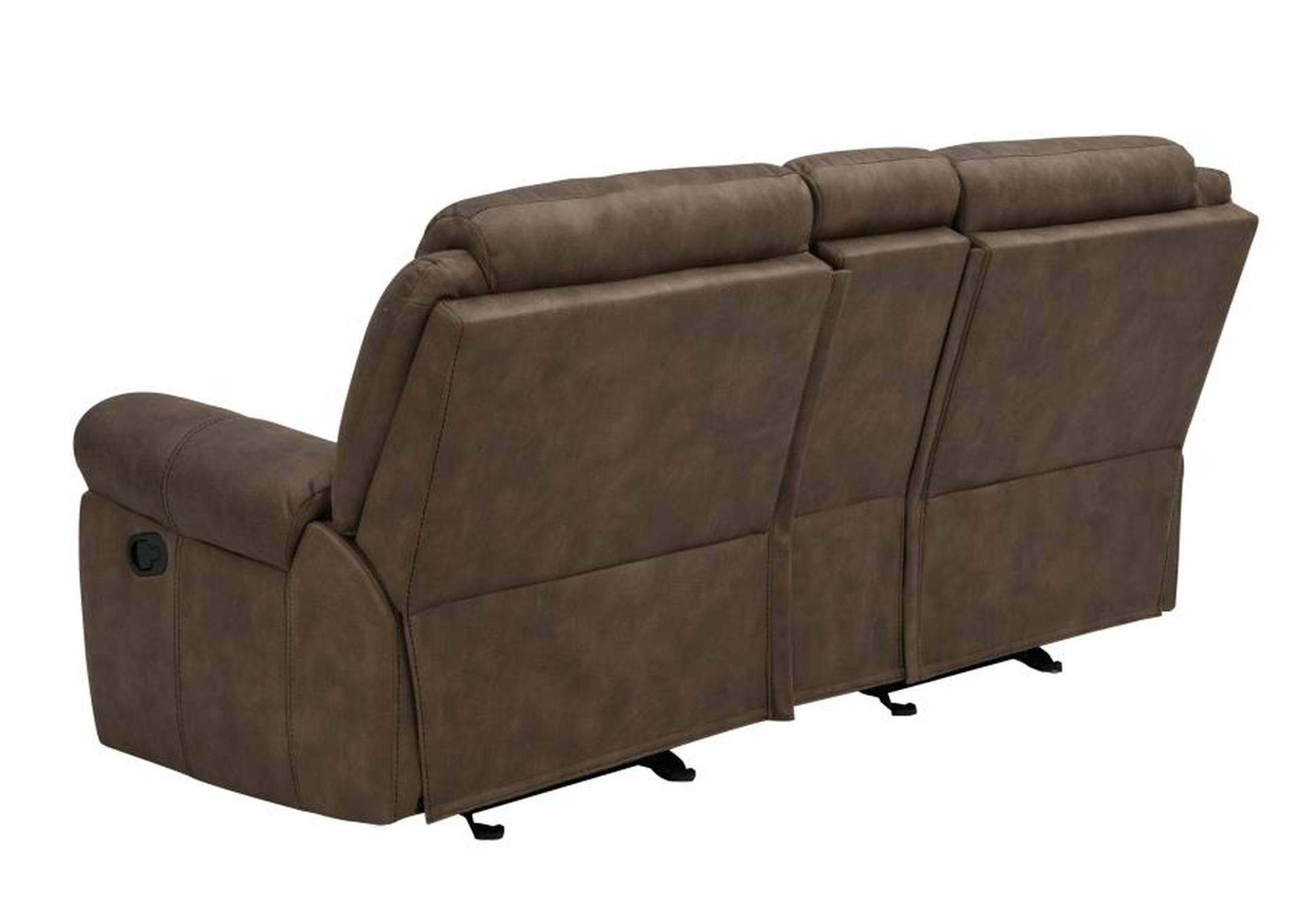 Sawyer Upholstered Tufted Living Room Set Macchiato Brown image 13