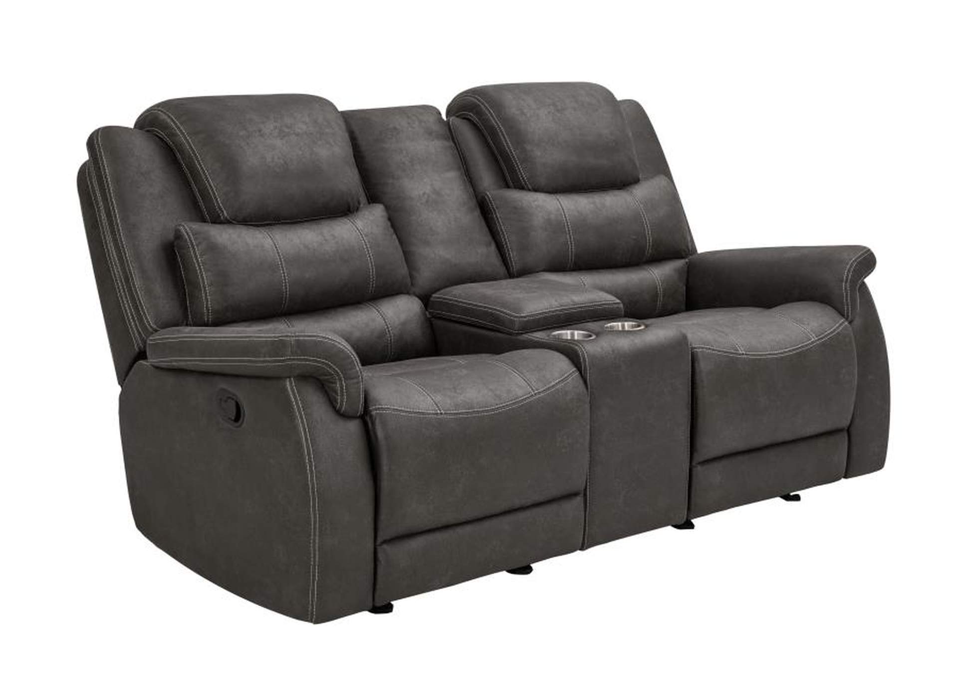 Wyatt 3-piece Upholstered Living Room Set Grey image 10