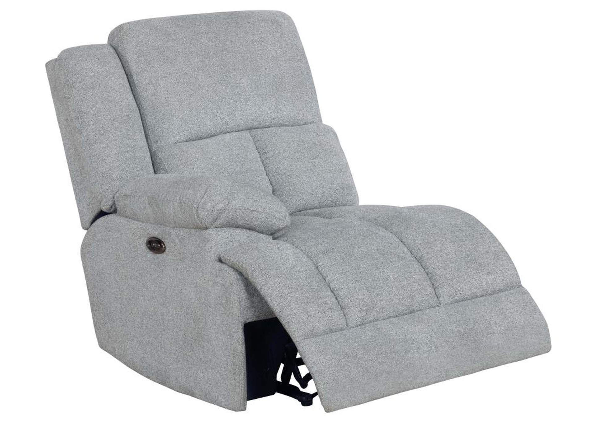 Belize 6-piece Pillow Top Arm Power Sectional Grey image 5