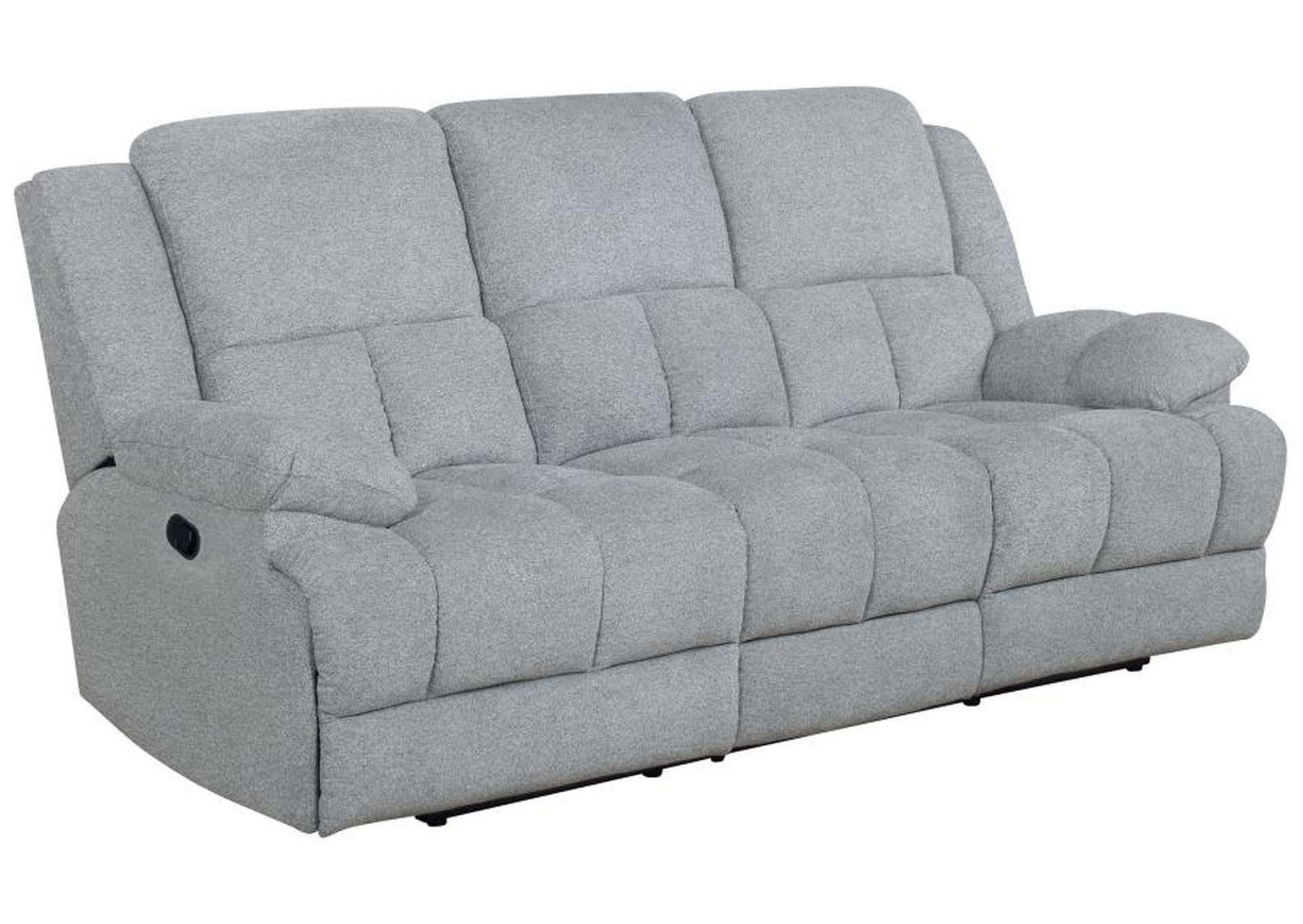 Waterbury 2-piece Pillow Top Arm Motion Living Room Set Grey image 4