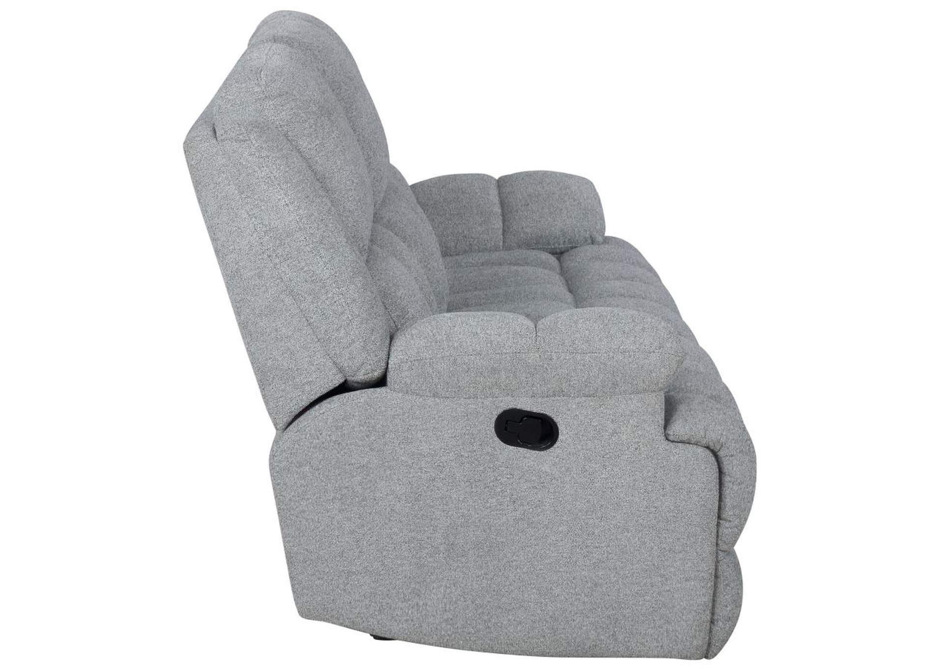 Waterbury 2-piece Pillow Top Arm Motion Living Room Set Grey image 9