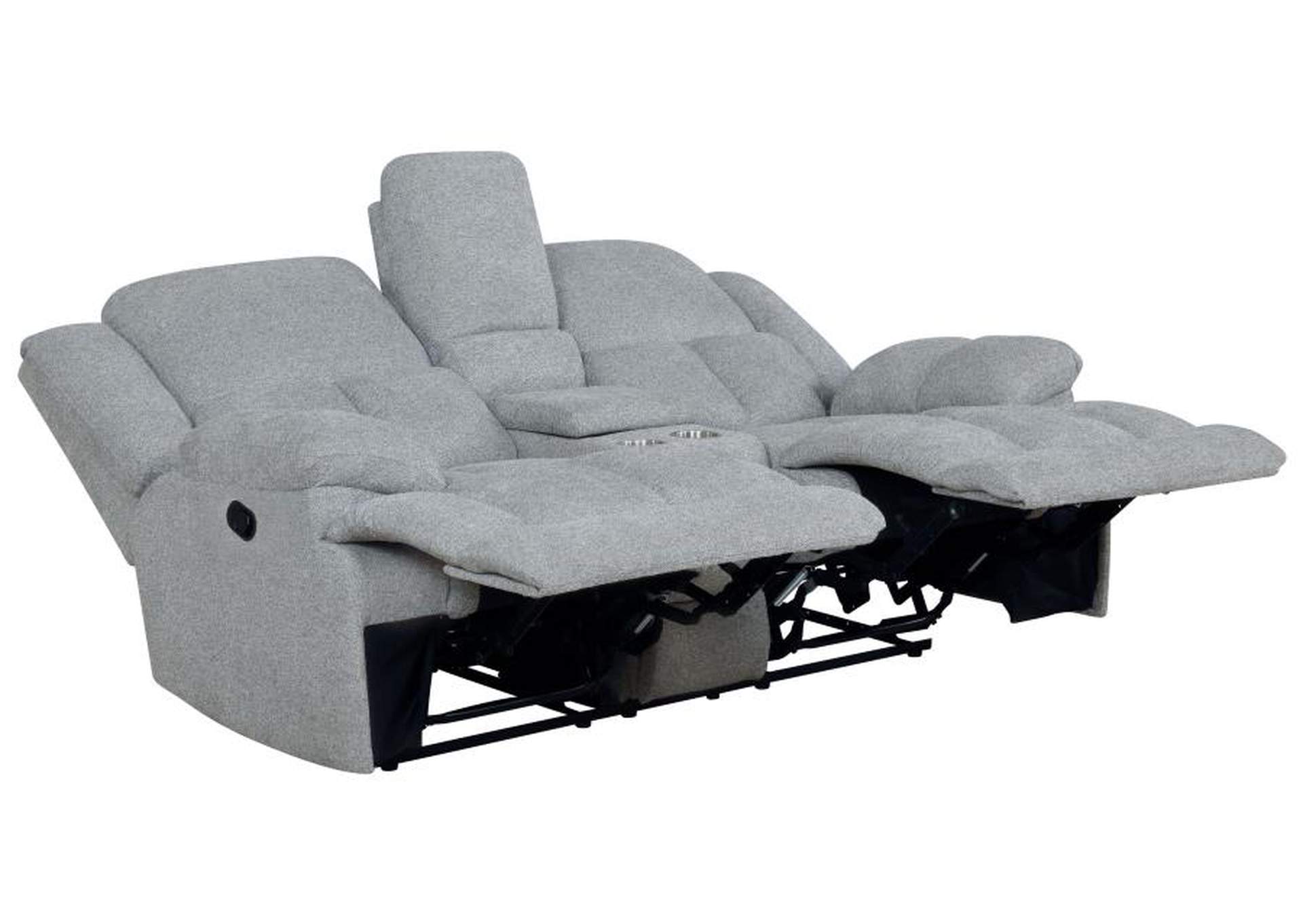 Waterbury 2-piece Pillow Top Arm Motion Living Room Set Grey image 12
