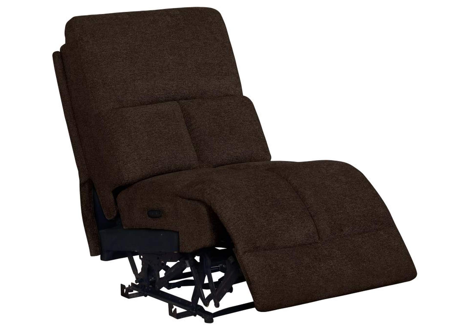 Belize 6-piece Pillow Top Arm Power Sectional Brown image 9