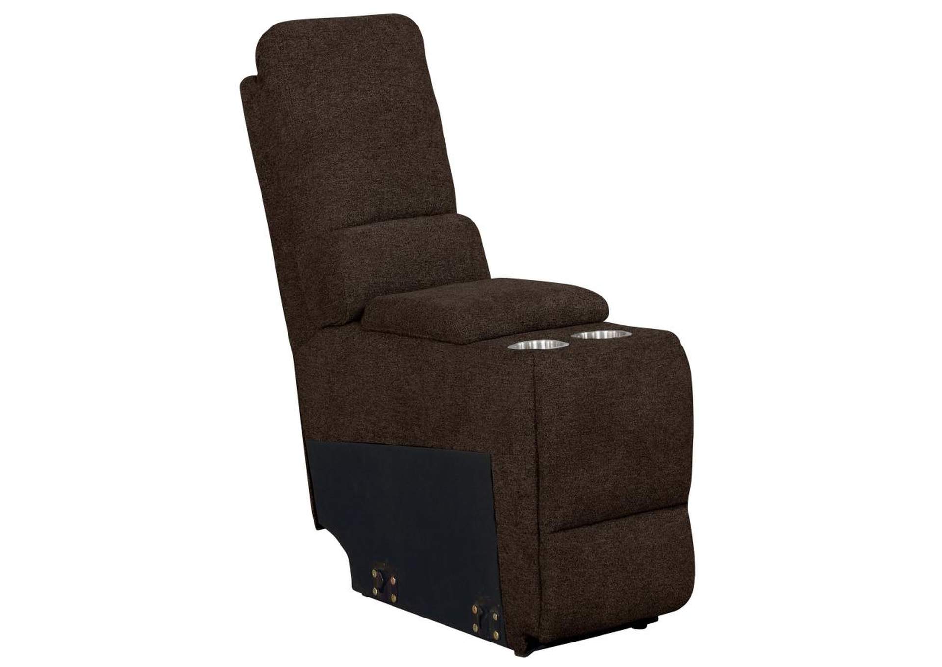 Belize 6-piece Pillow Top Arm Motion Sectional Brown image 10