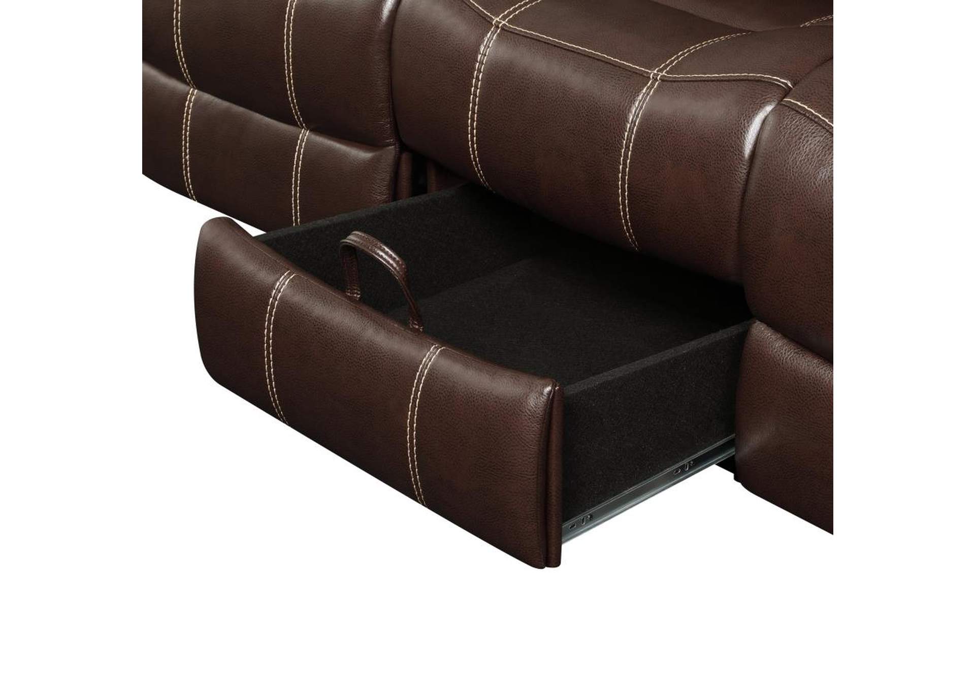 Myleene Upholstered Tufted Living Room Set Chestnut image 9