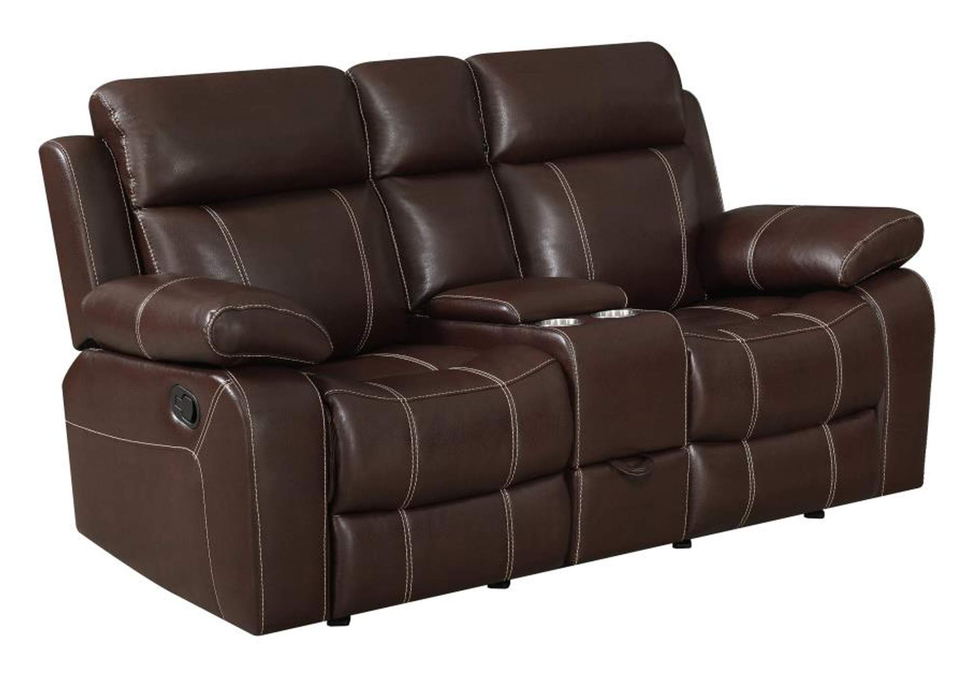 Myleene Upholstered Tufted Living Room Set Chestnut image 10