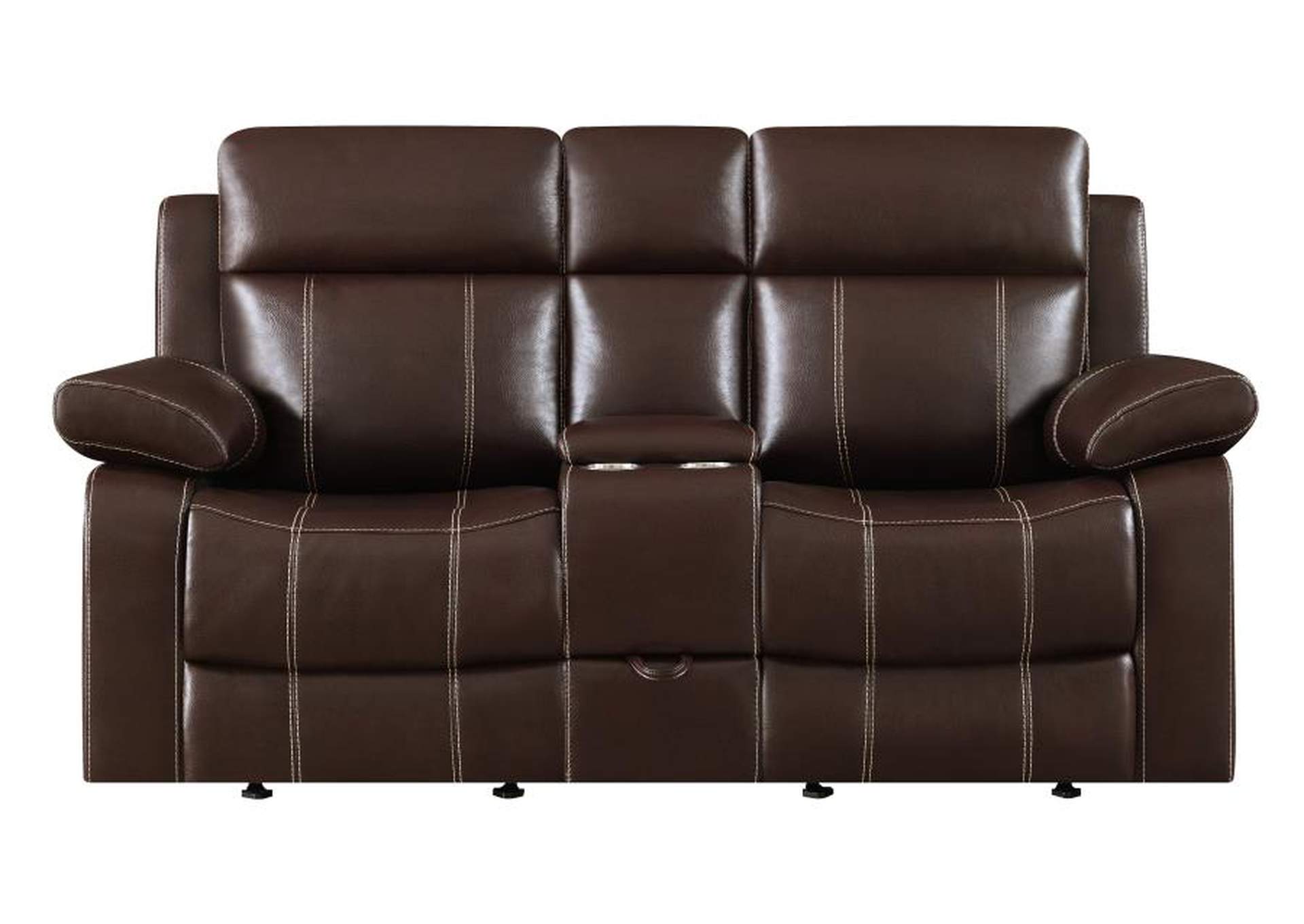 Myleene Upholstered Tufted Living Room Set Chestnut image 13