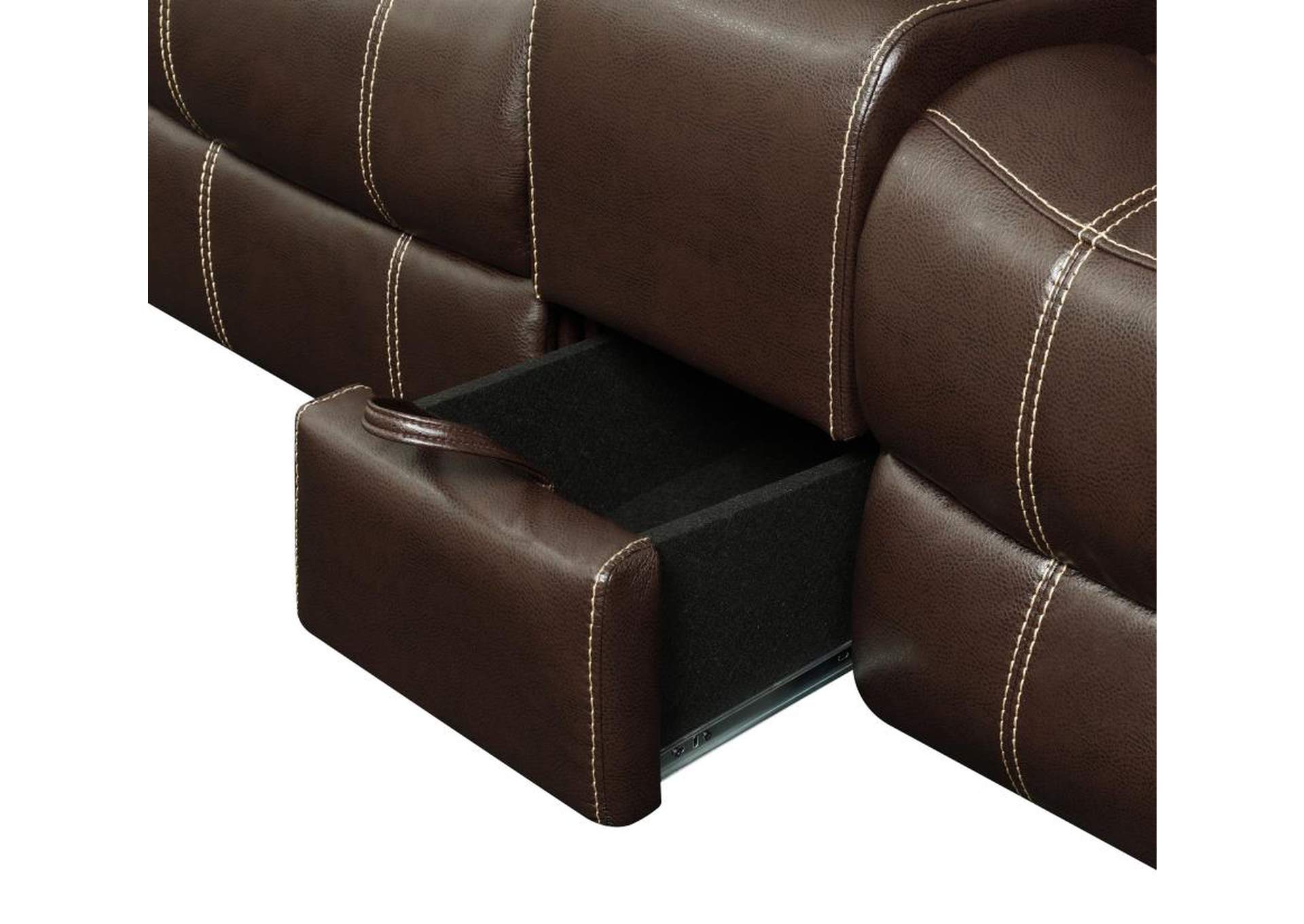 Myleene Upholstered Tufted Living Room Set Chestnut image 14