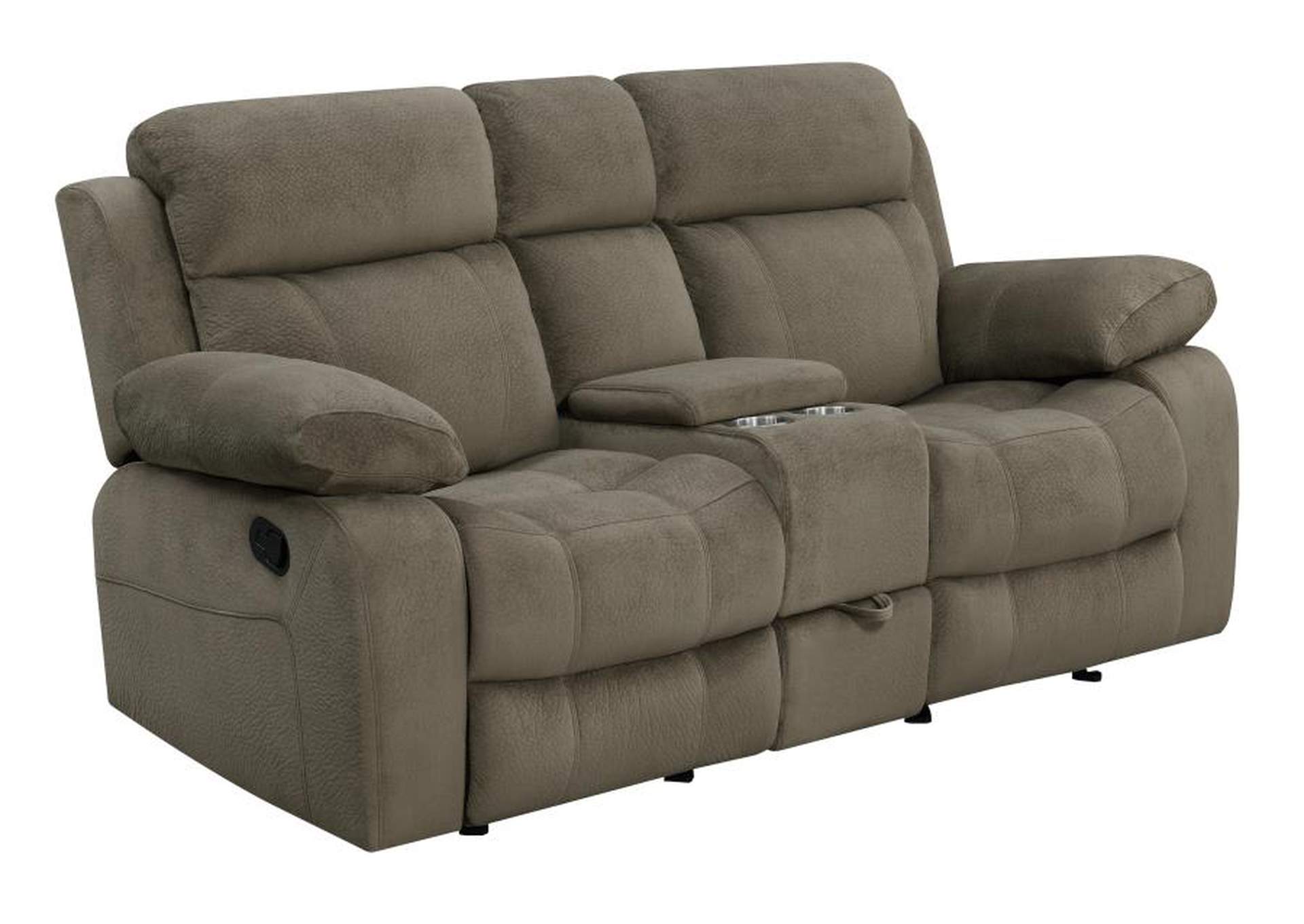 Myleene Upholstered Tufted Living Room Set Mocha image 10