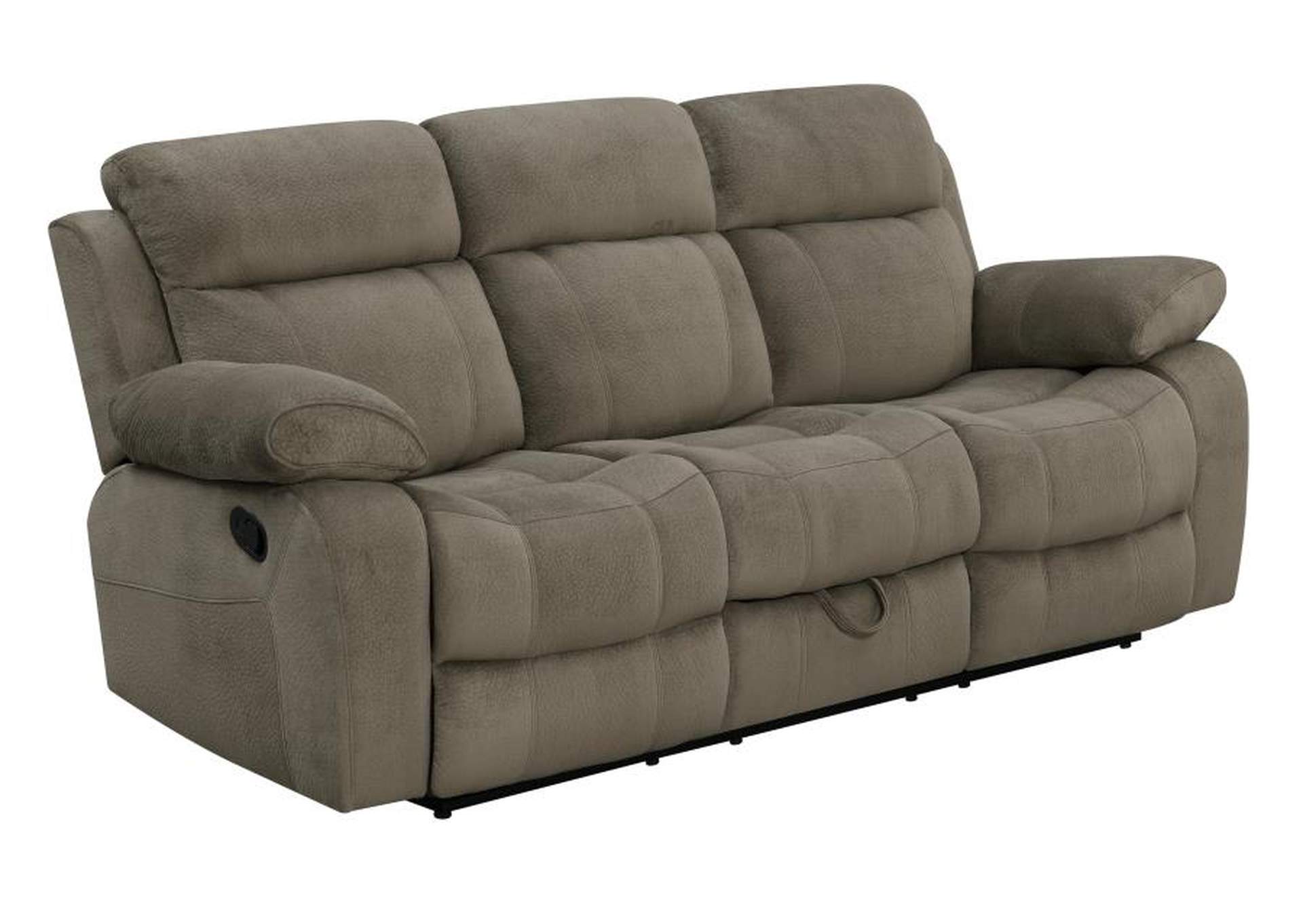 Myleene Upholstered Tufted Living Room Set Mocha image 4