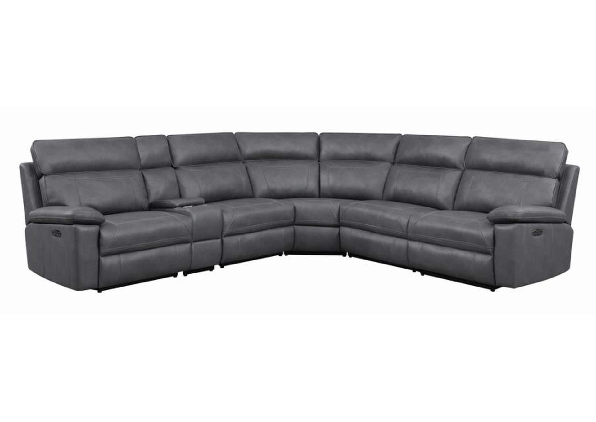 Albany 6-piece Power^2 Sectional Grey image 9