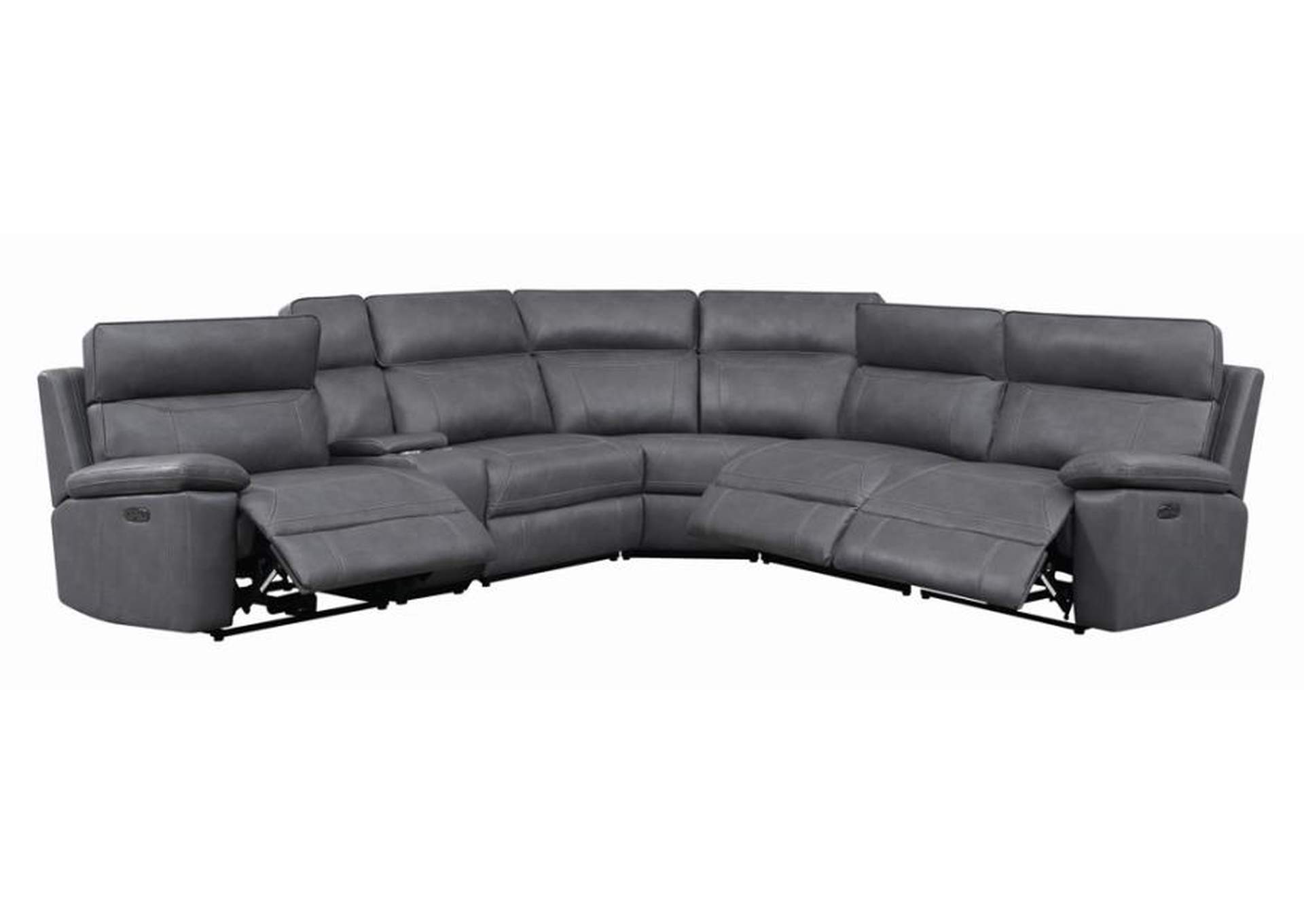 Albany 6-piece Power^2 Sectional Grey image 14