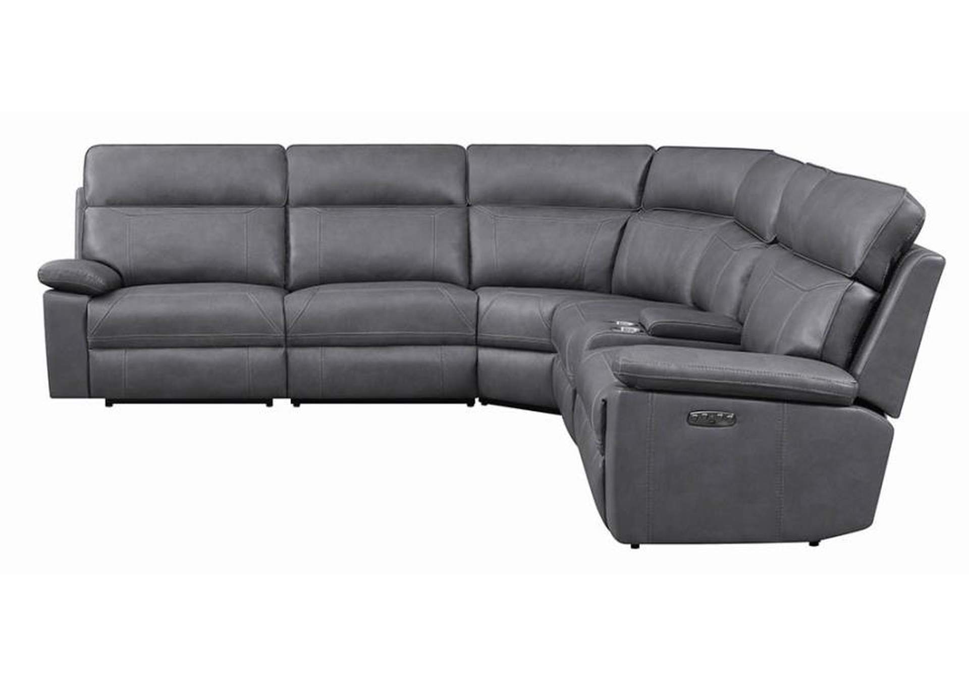 Albany 6-piece Power^2 Sectional Grey image 5