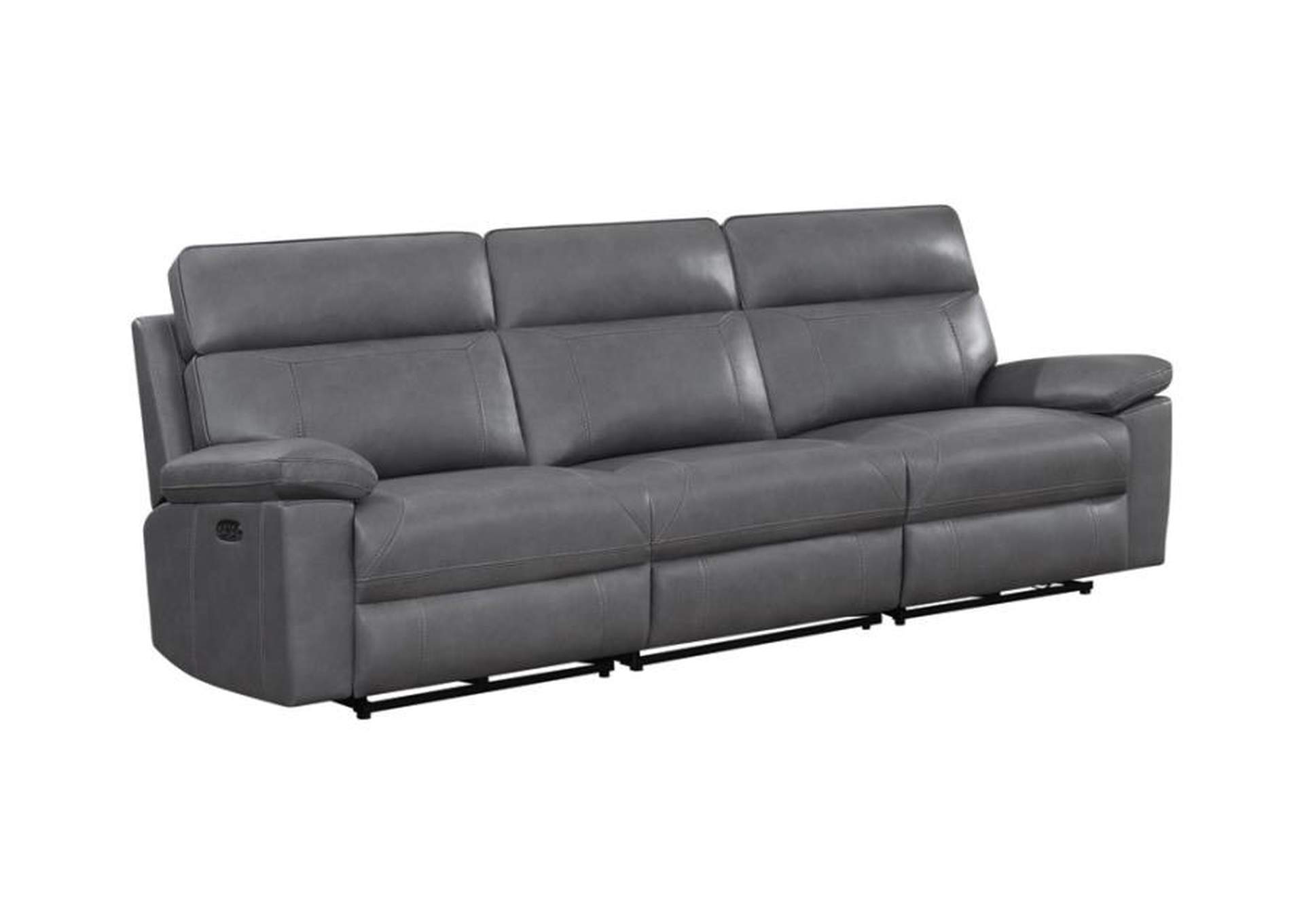 Albany Upholstered Power Reclining Seat and Power Headrest Sofa image 1