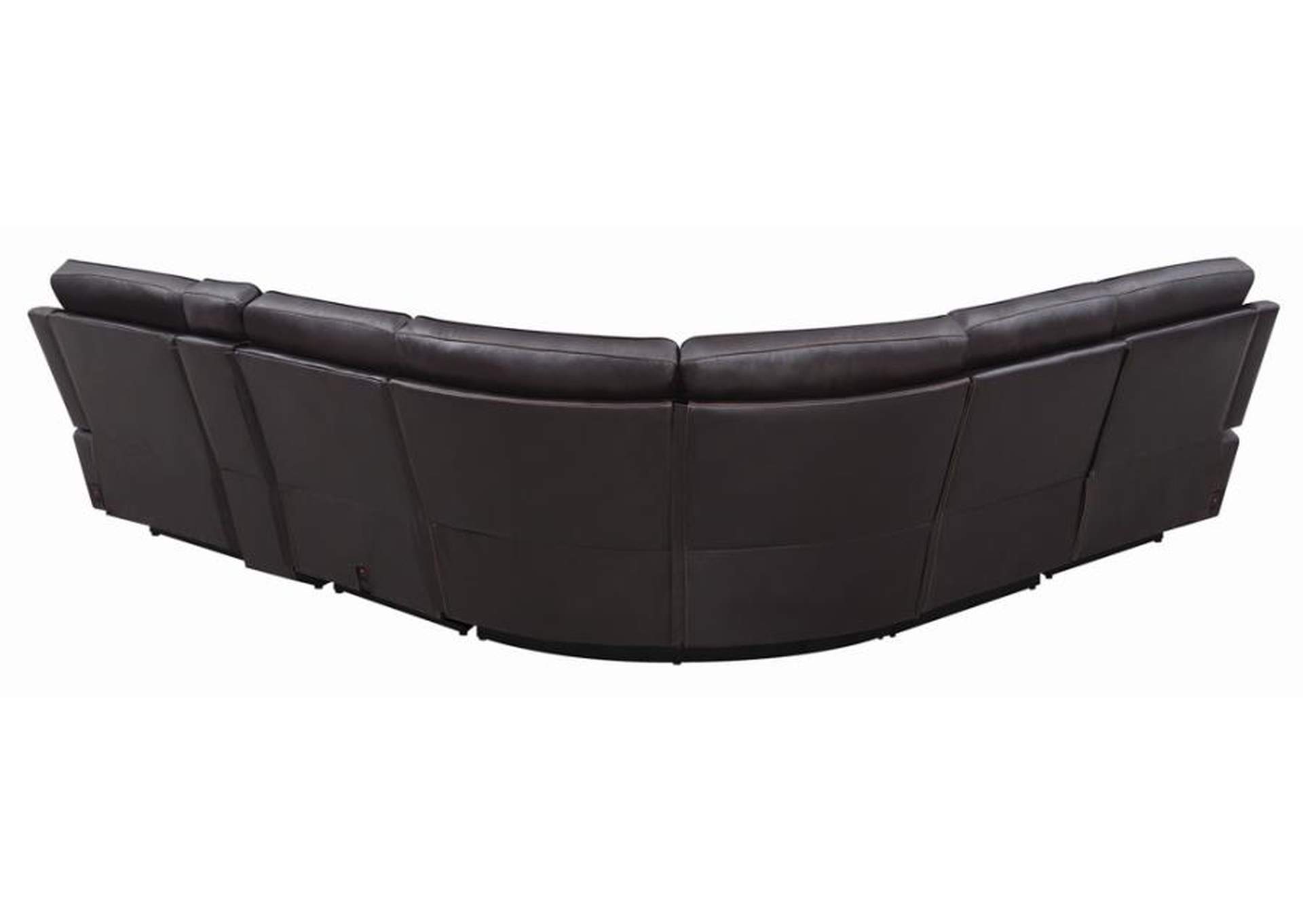 Albany 6-piece Power^2 Sectional Brown image 10