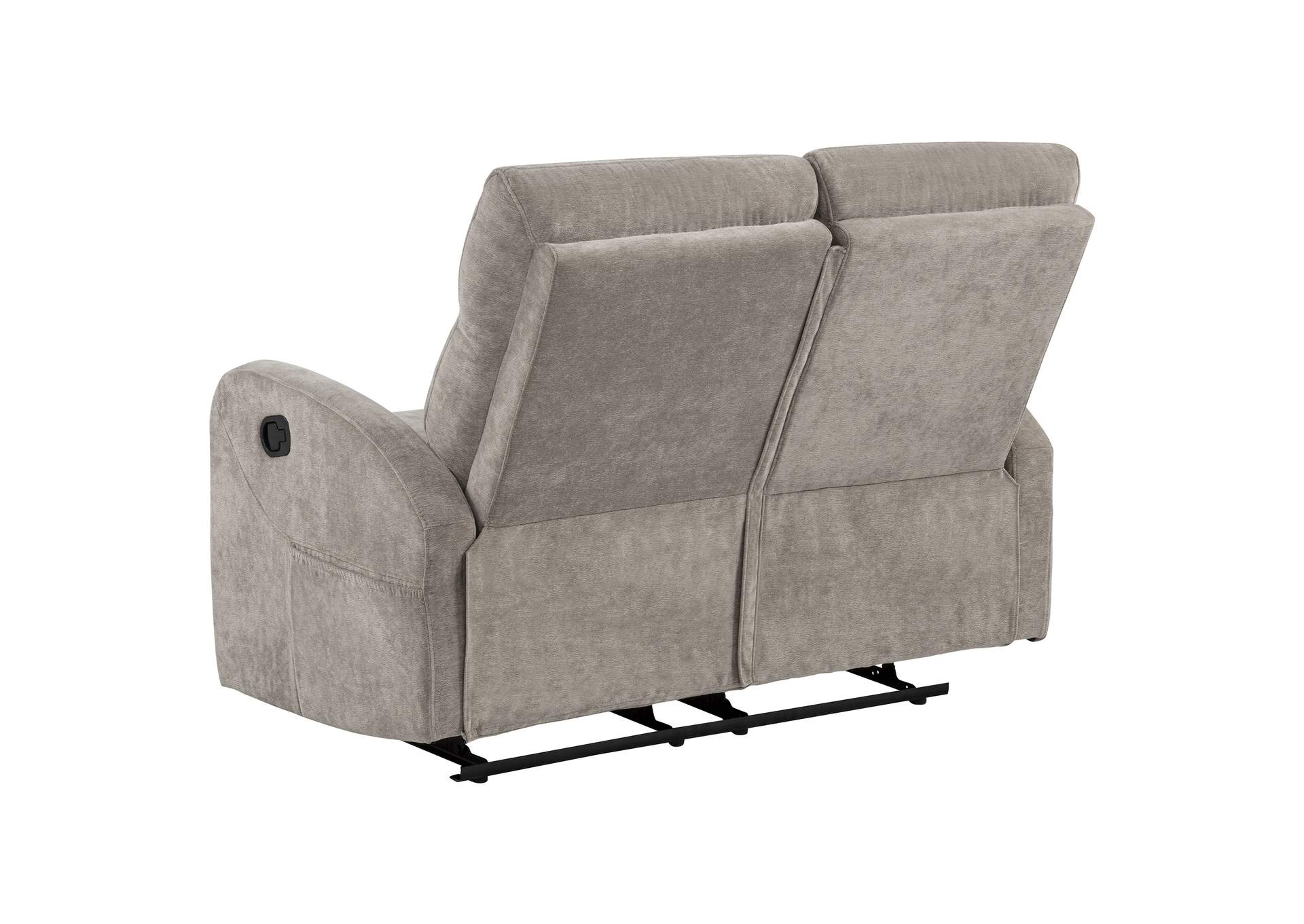 Hamilton 3-piece Chenille Manual Reclining Sofa Set Sand image 12