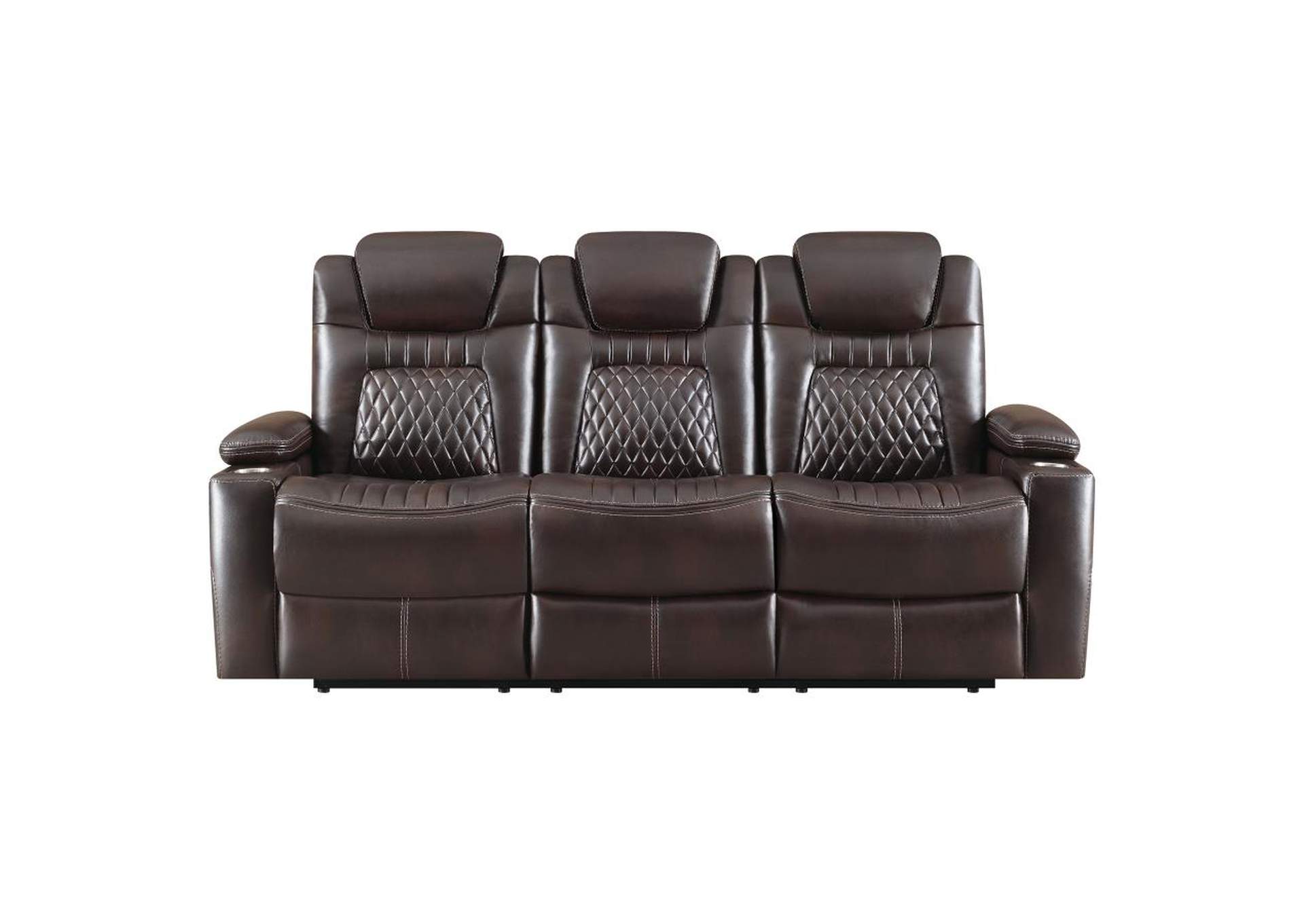 Korbach 2-piece Power^2 Living Room Set Espresso image 5