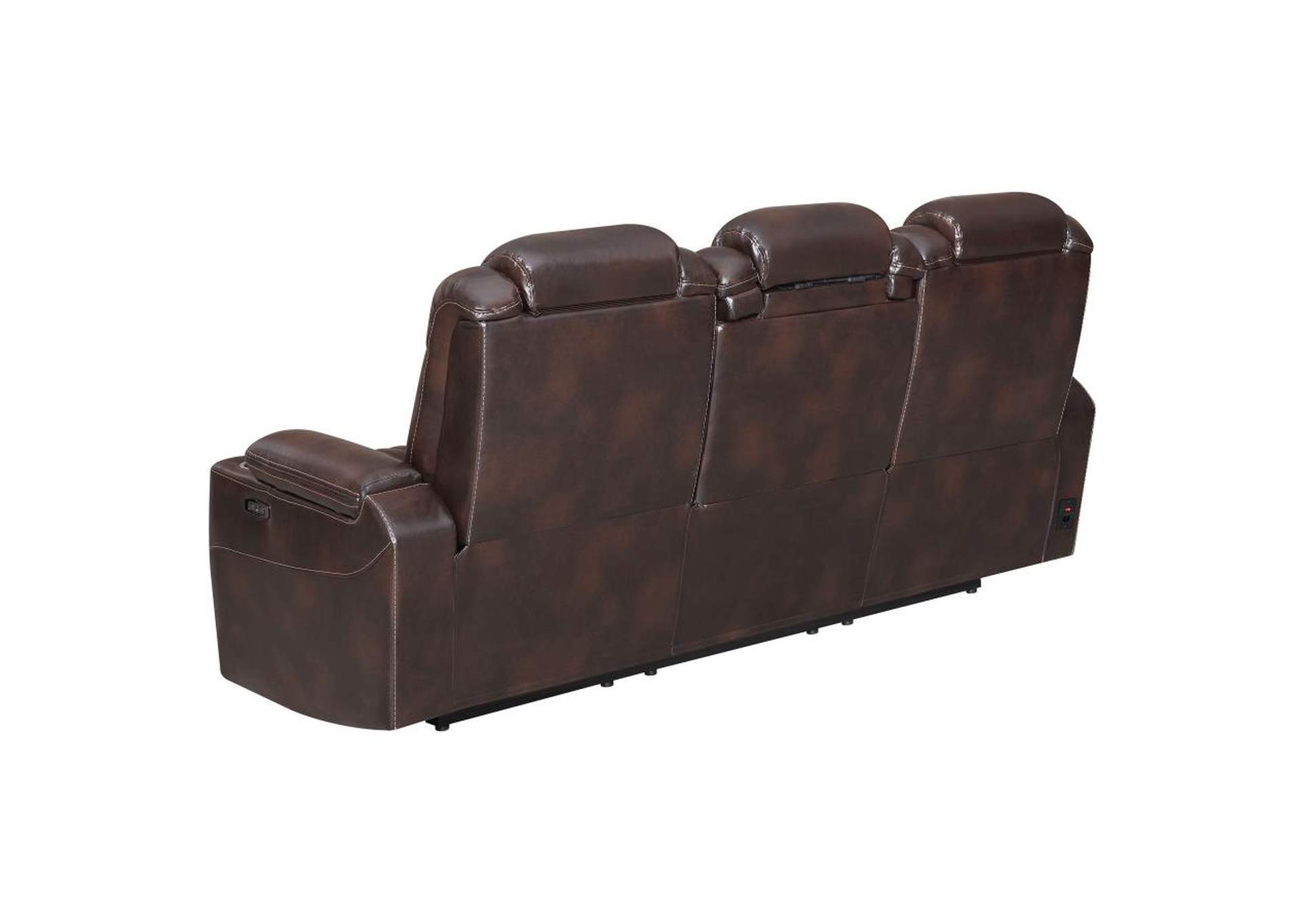 Korbach 2-piece Power^2 Living Room Set Espresso image 6