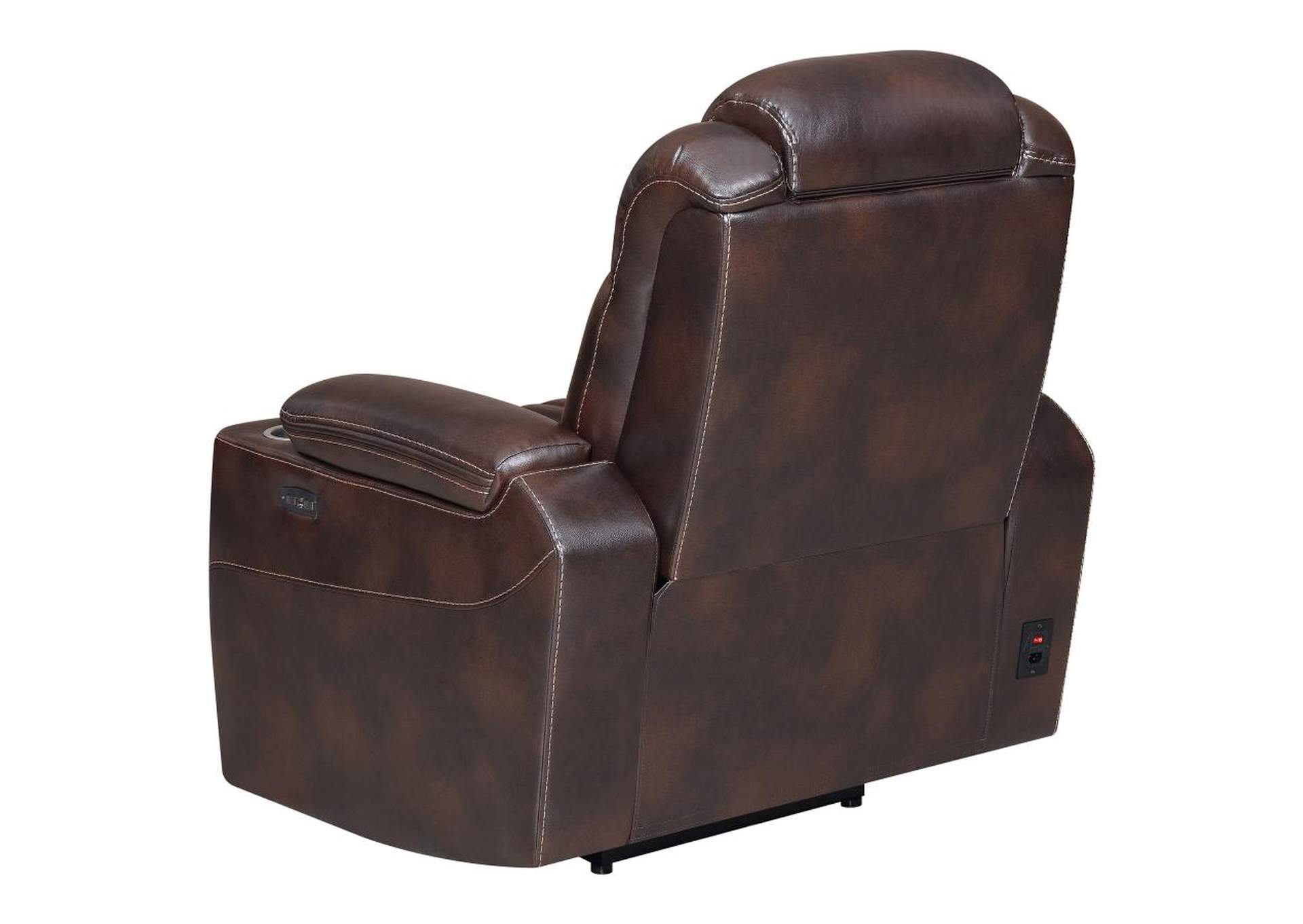Korbach 3-piece Power^2 Living Room Set Espresso image 12