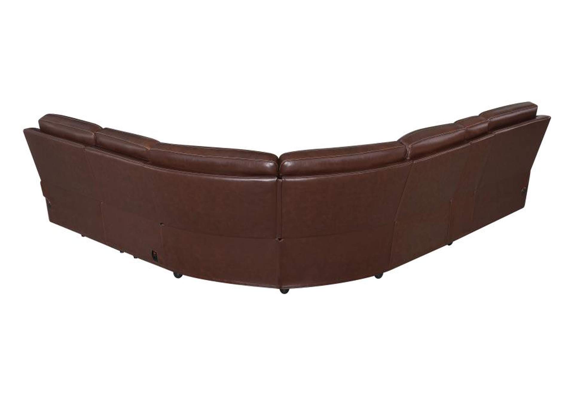 Chester 6-piece Power^2 Sectional Chocolate image 7