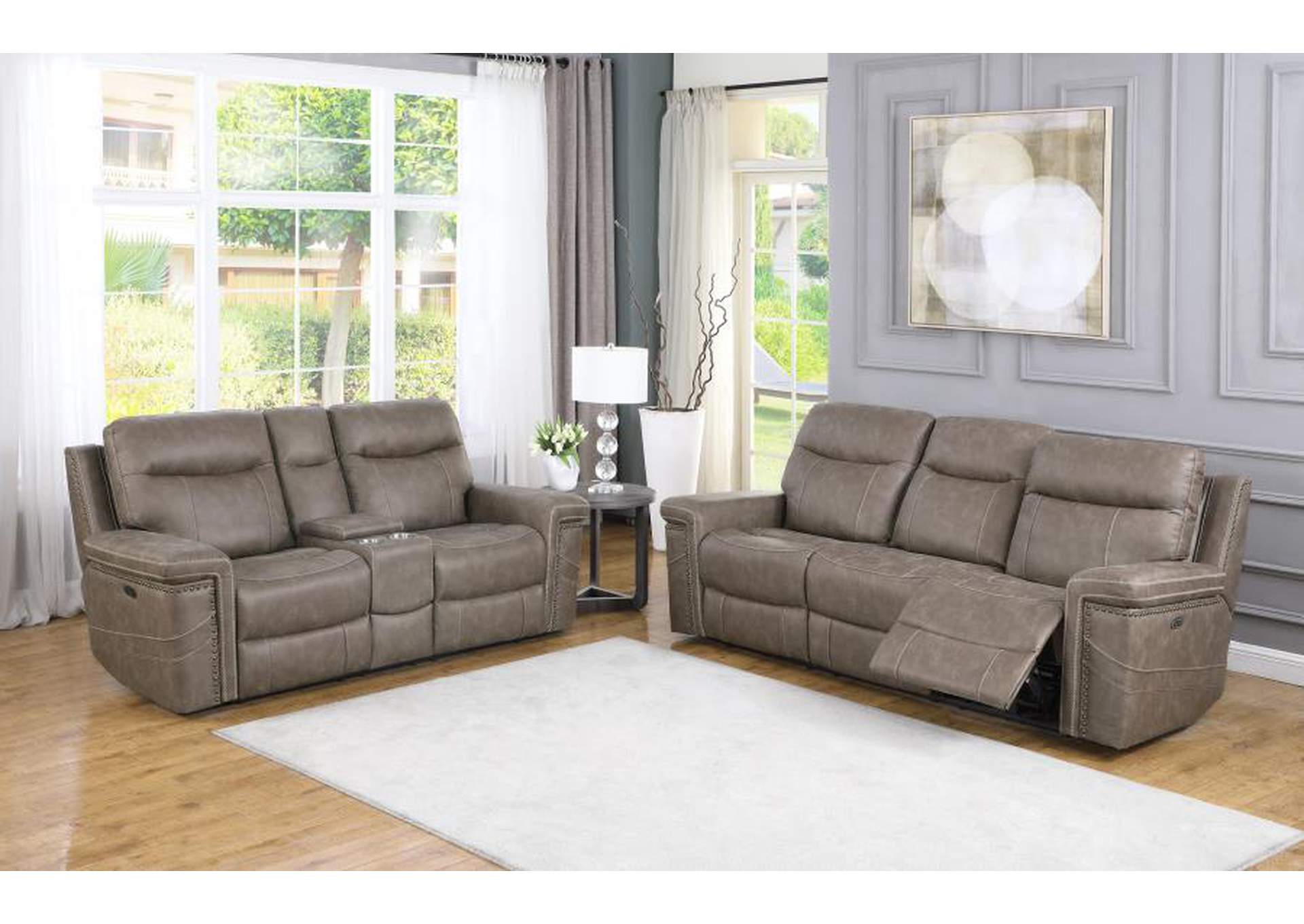 Wixom Upholstered Tufted Living Room Set image 1
