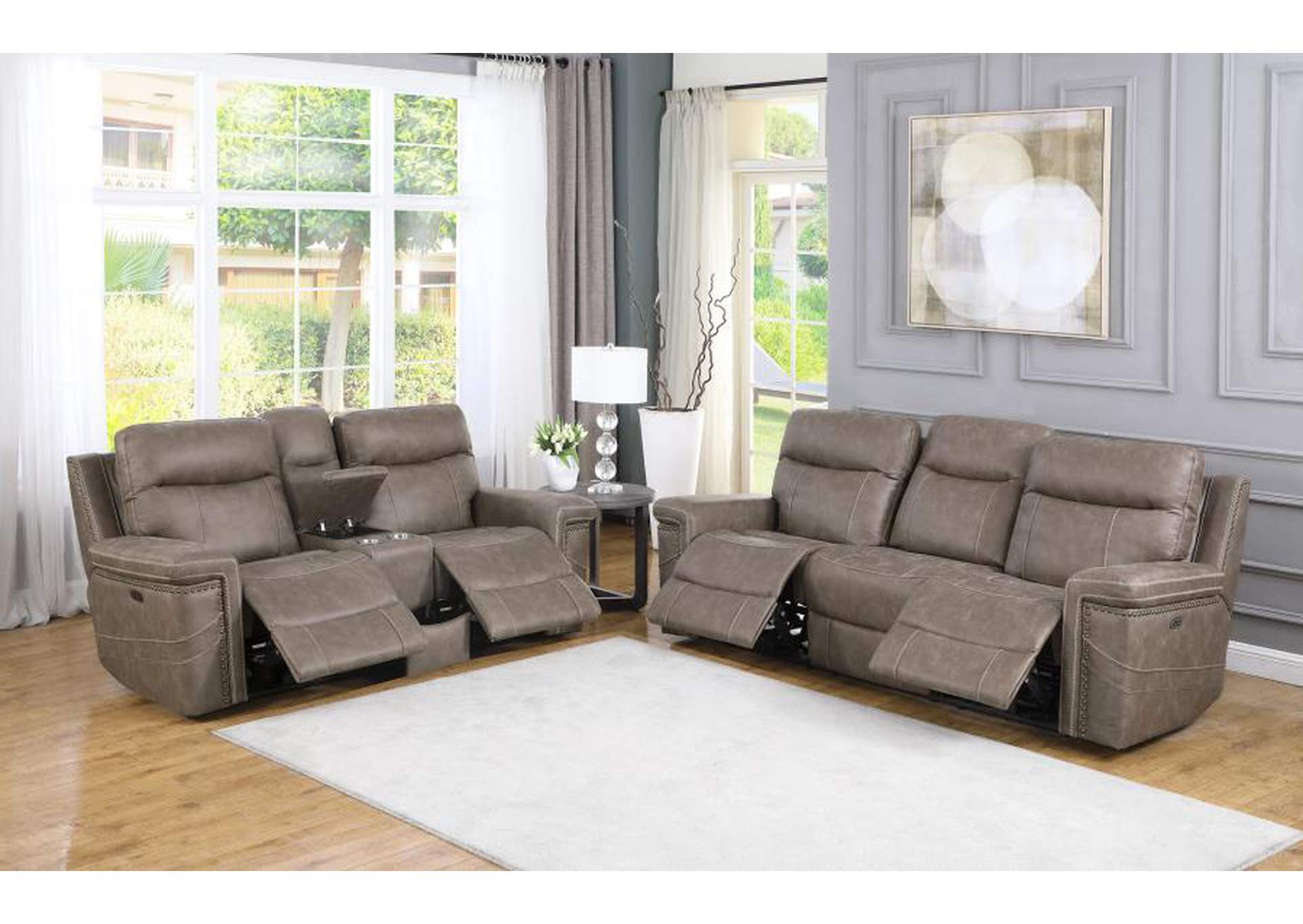 Wixom Upholstered Tufted Living Room Set image 3