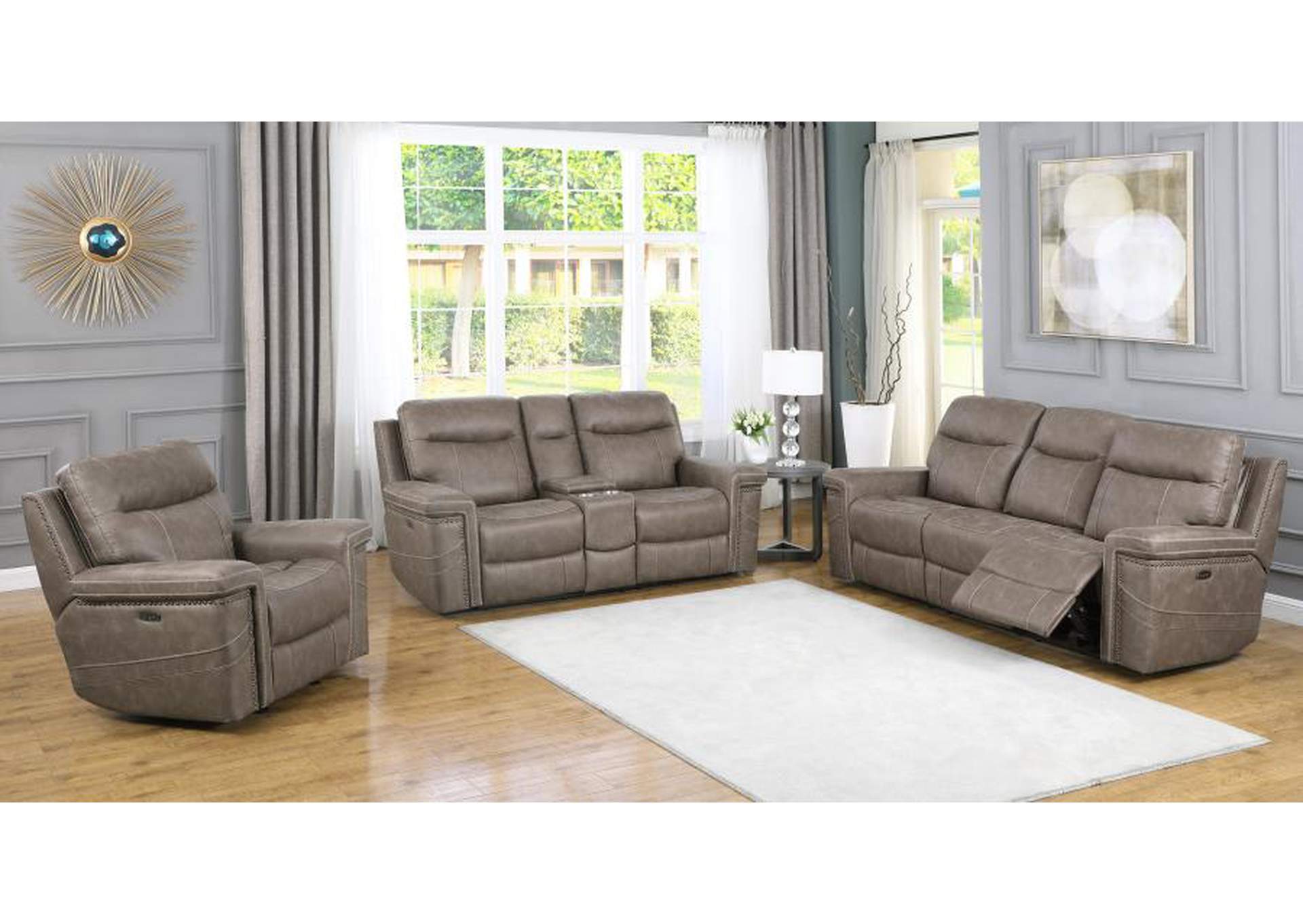 Wixom Upholstered Tufted Living Room Set image 1