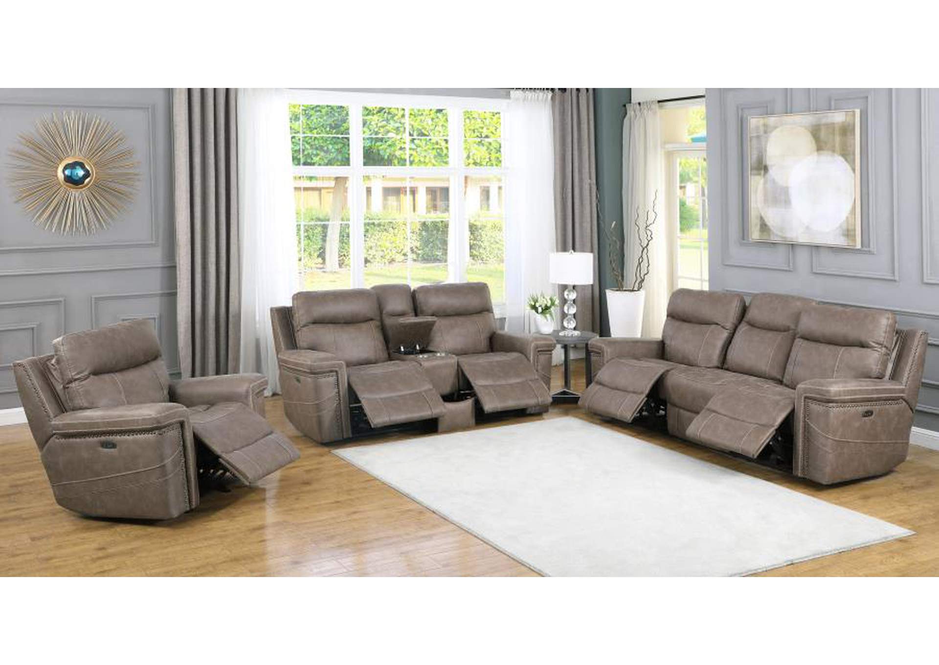 Wixom Upholstered Tufted Living Room Set image 3