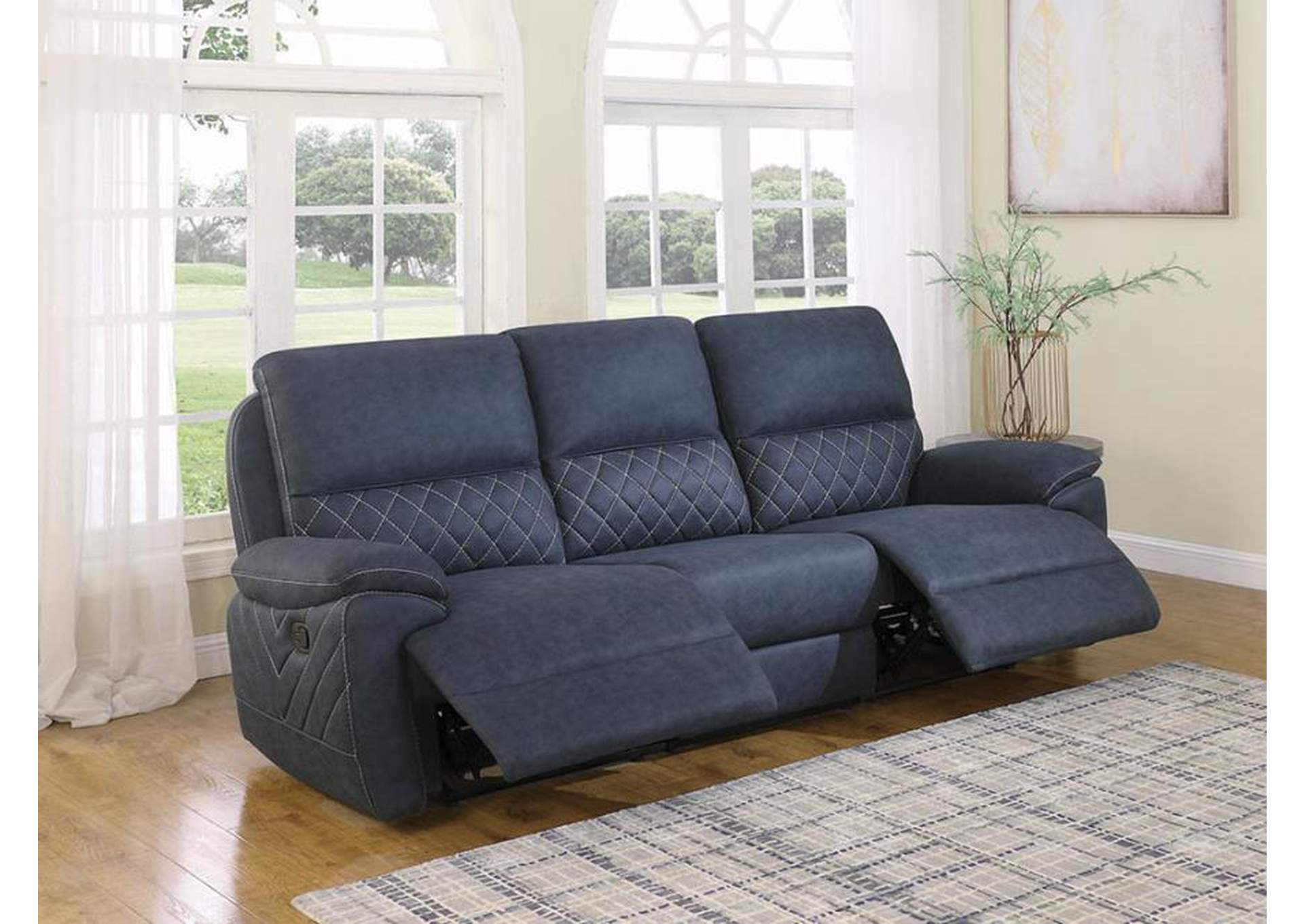 Variel Upholstered Tufted Motion Sofa image 2