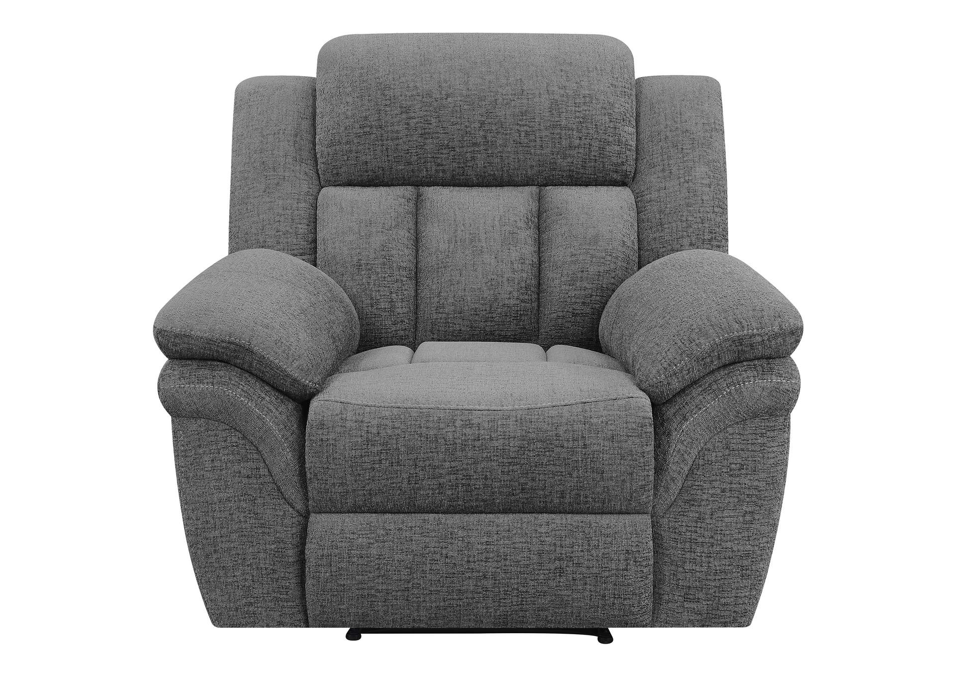 Bahrain Upholstered Glider Recliner Charcoal image 15