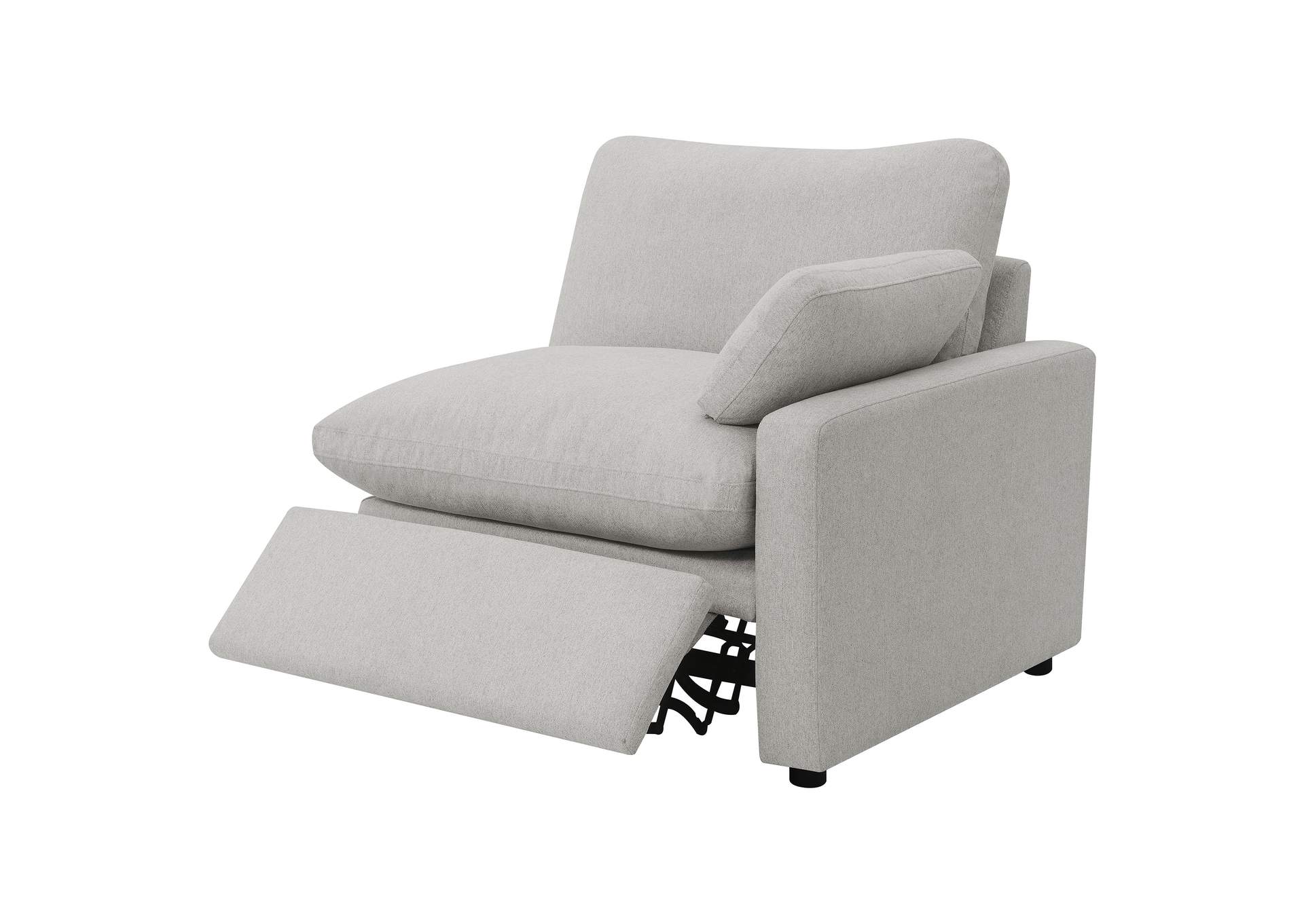 Collins Modular Power Loveseat Grey