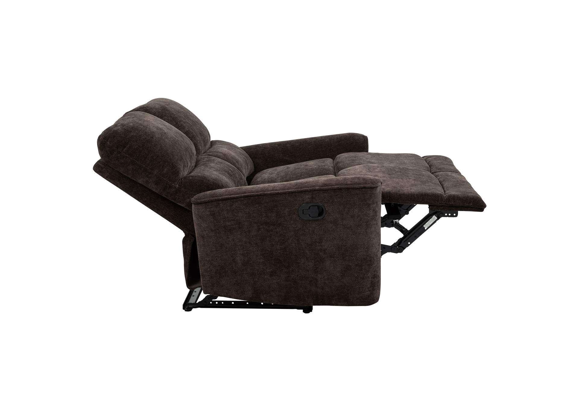 Navarro 2-piece Upholstered Reclining Sofa Set Dark Brown image 11