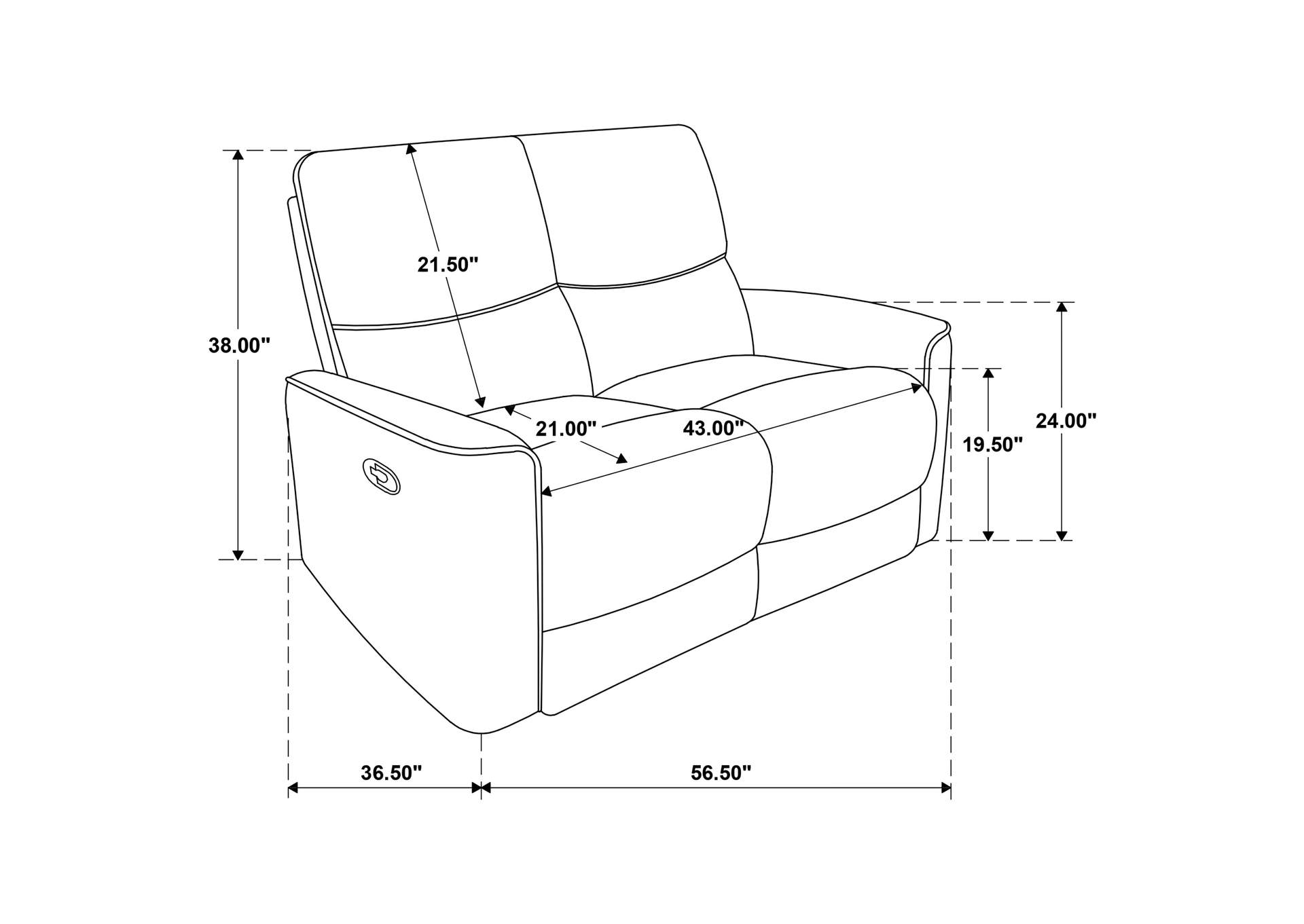 Navarro 2-piece Upholstered Reclining Sofa Set Orange image 15