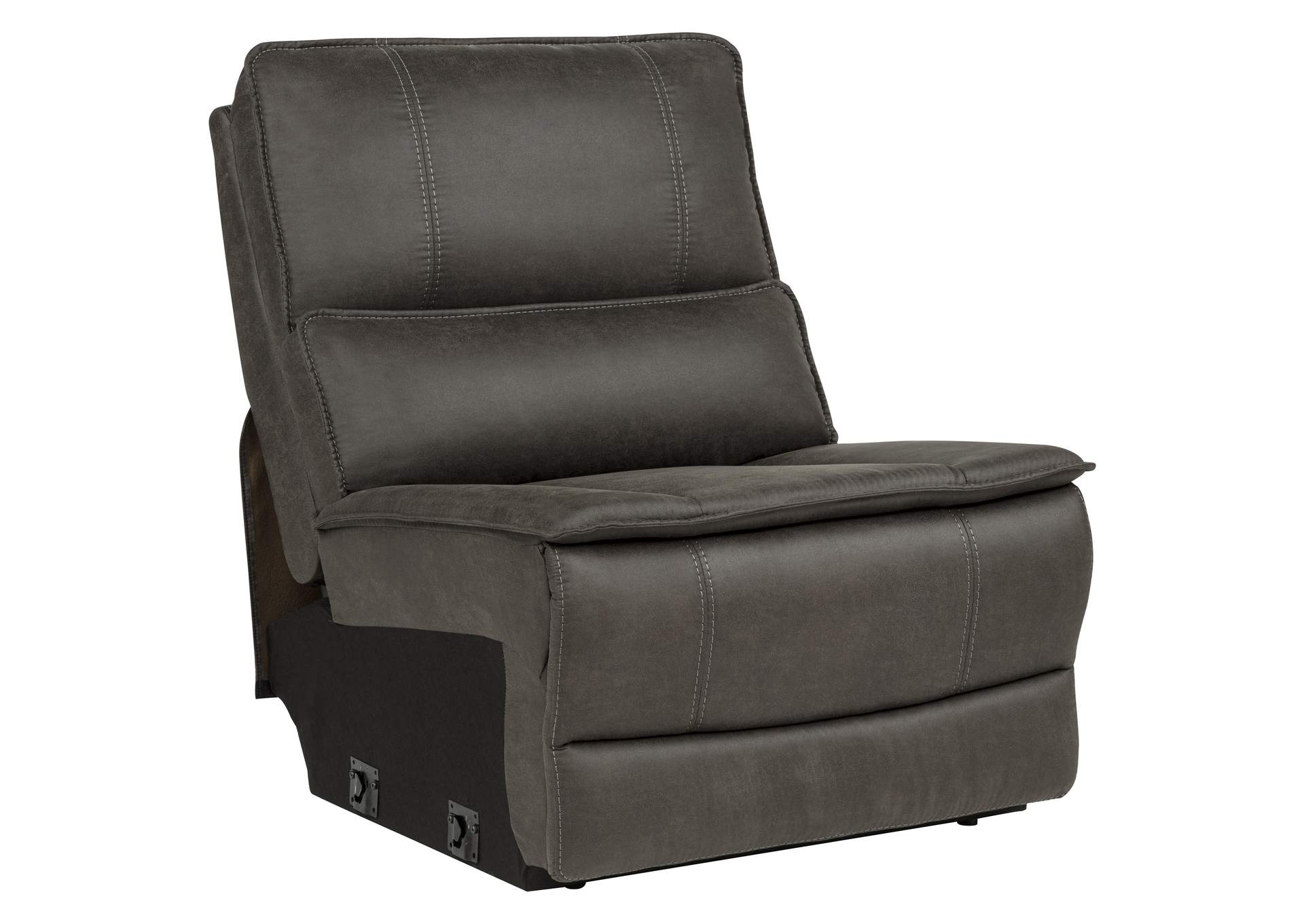 Marcell 5-Piece L-Shaped Modular Power Reclining Sectional Sofa Grey image 7