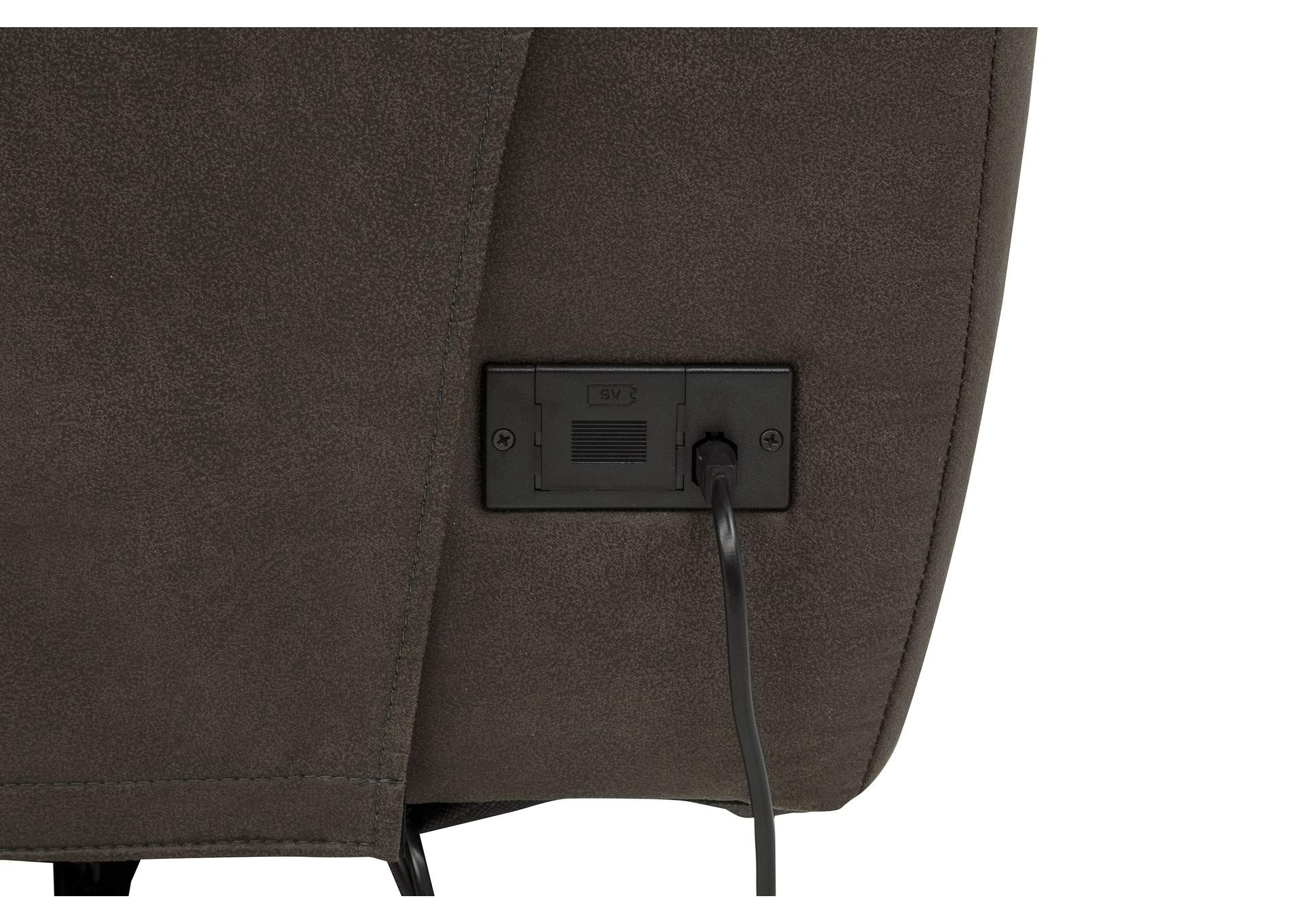 Marcell 5-Piece L-Shaped Modular Power Reclining Sectional Sofa Grey image 13