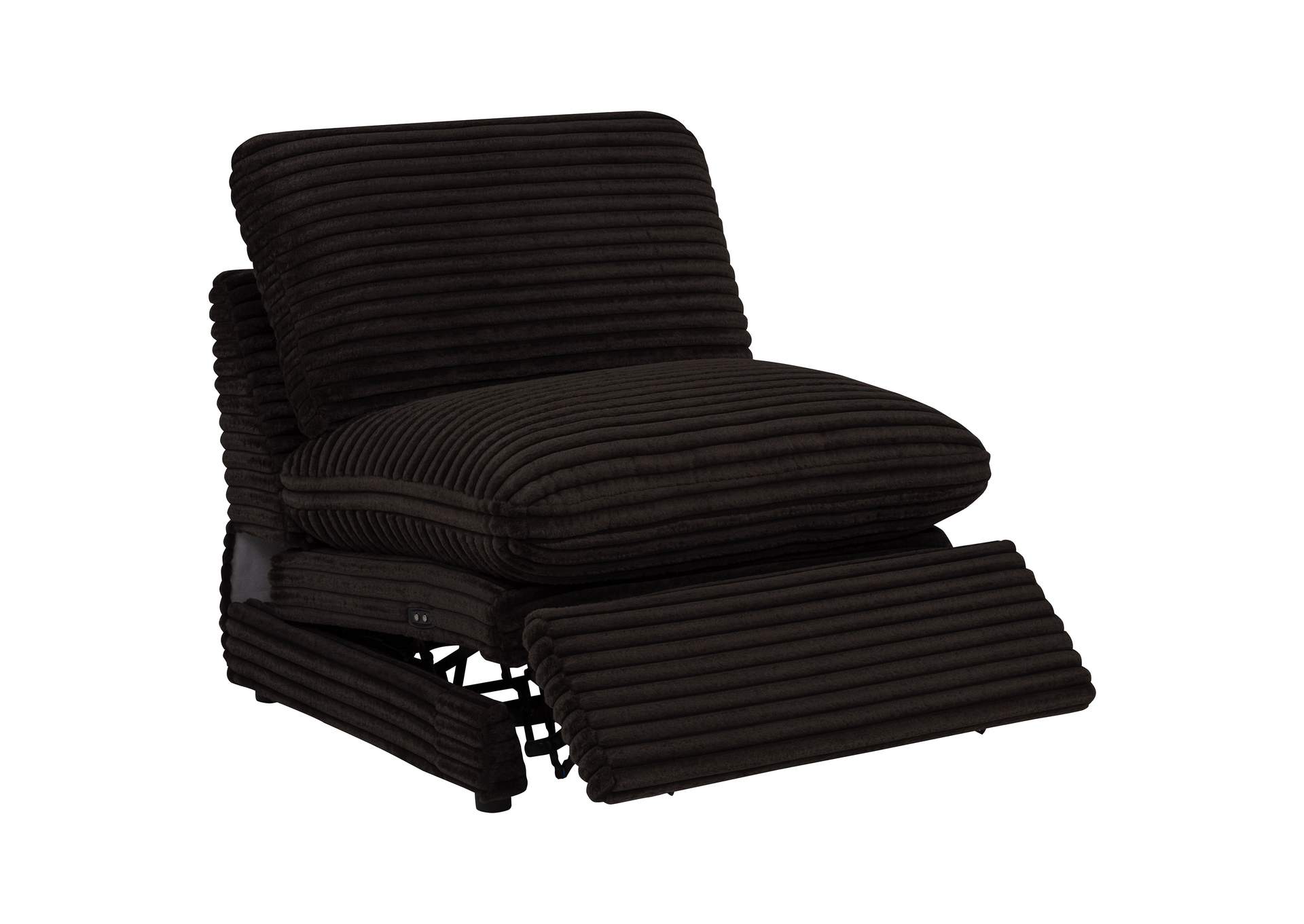 Collins 5-Piece Power Reclining Home Theater Seating Chocolate Brown image 9